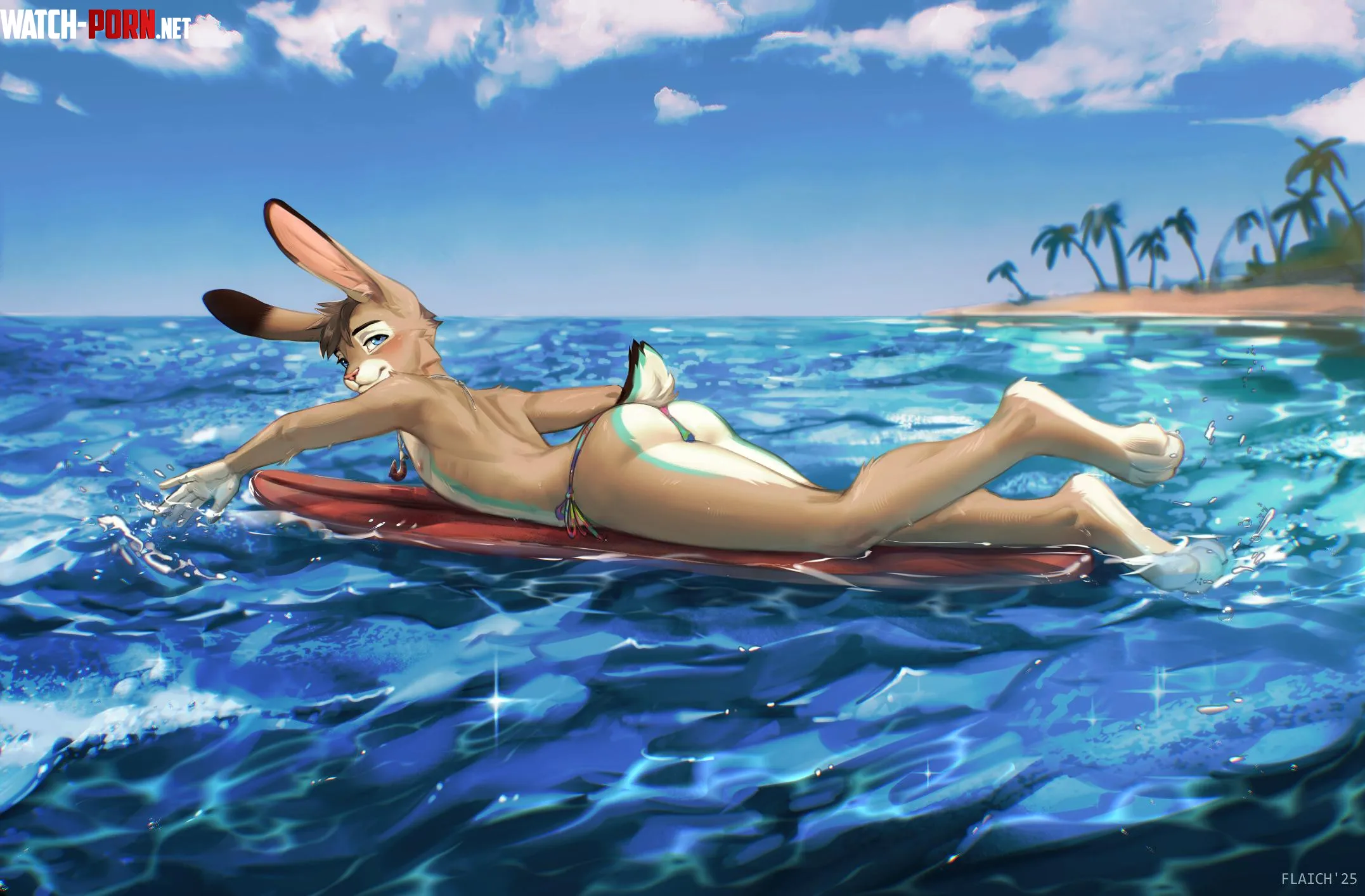 Paddling out [M](Flaich) by AffectionatePrune1