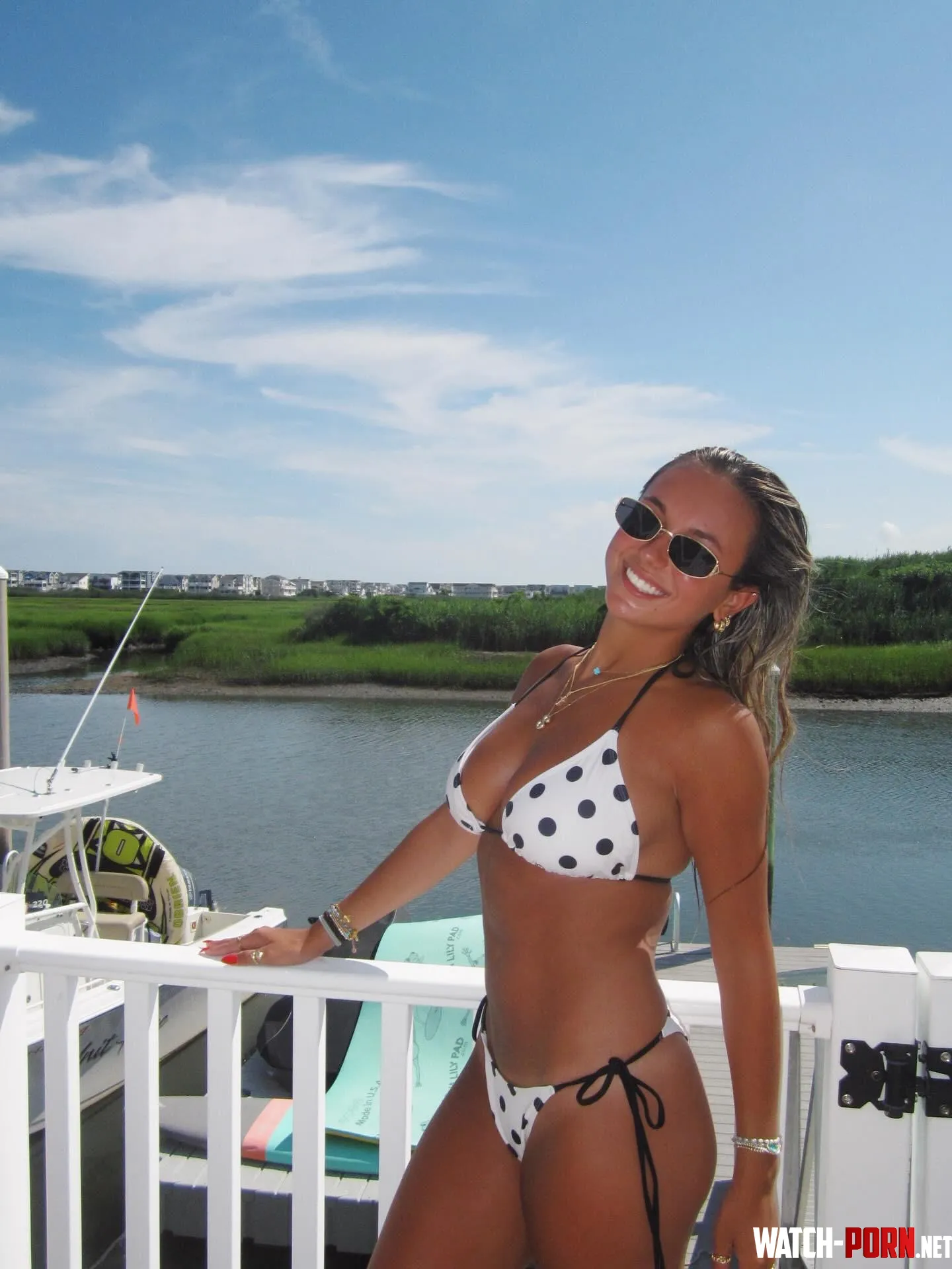 polka dot bikini by figurephilosopher