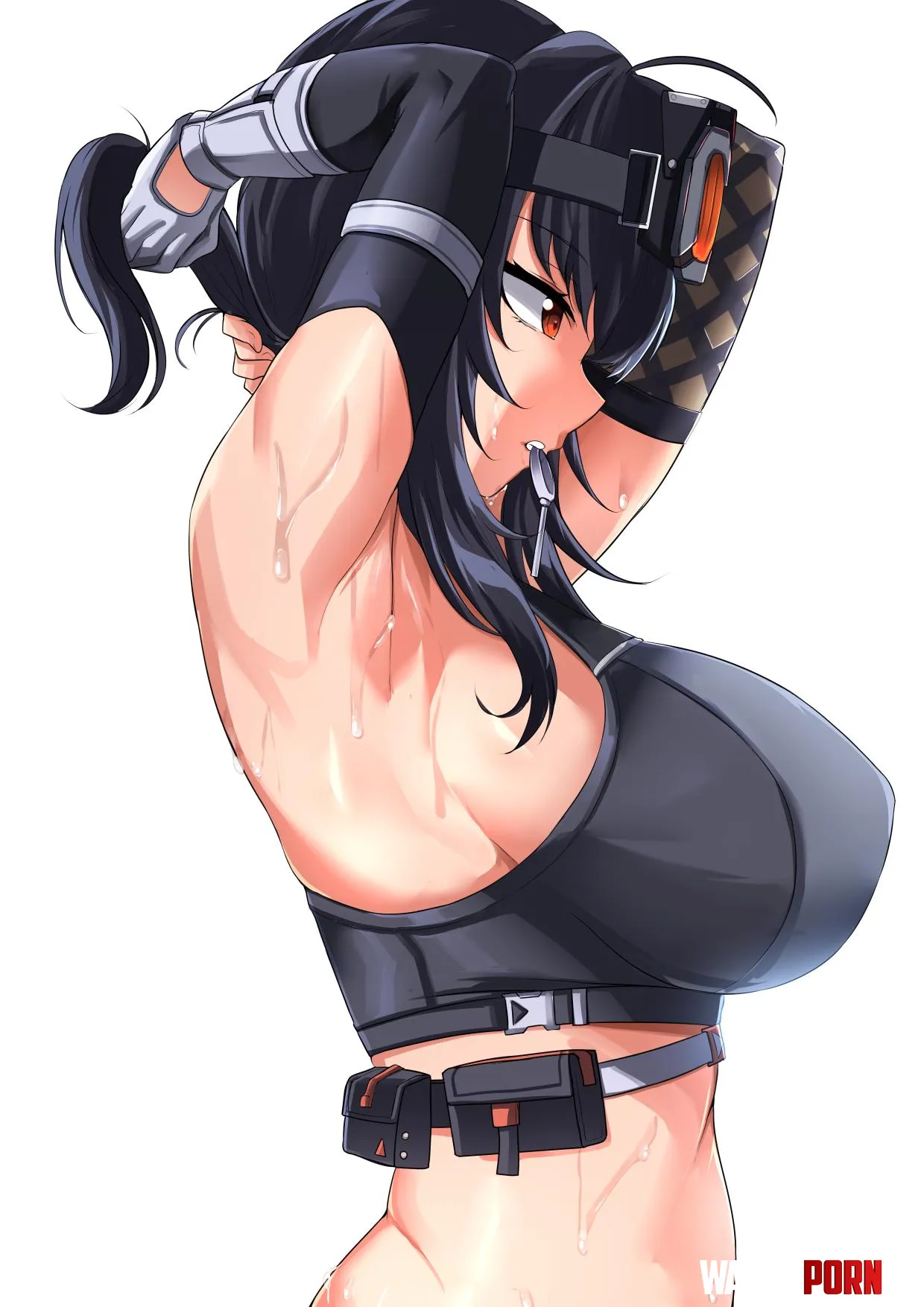 Grace oozing nectar uncontrollably [Zenless Zone Zero] by Level-Ad5048