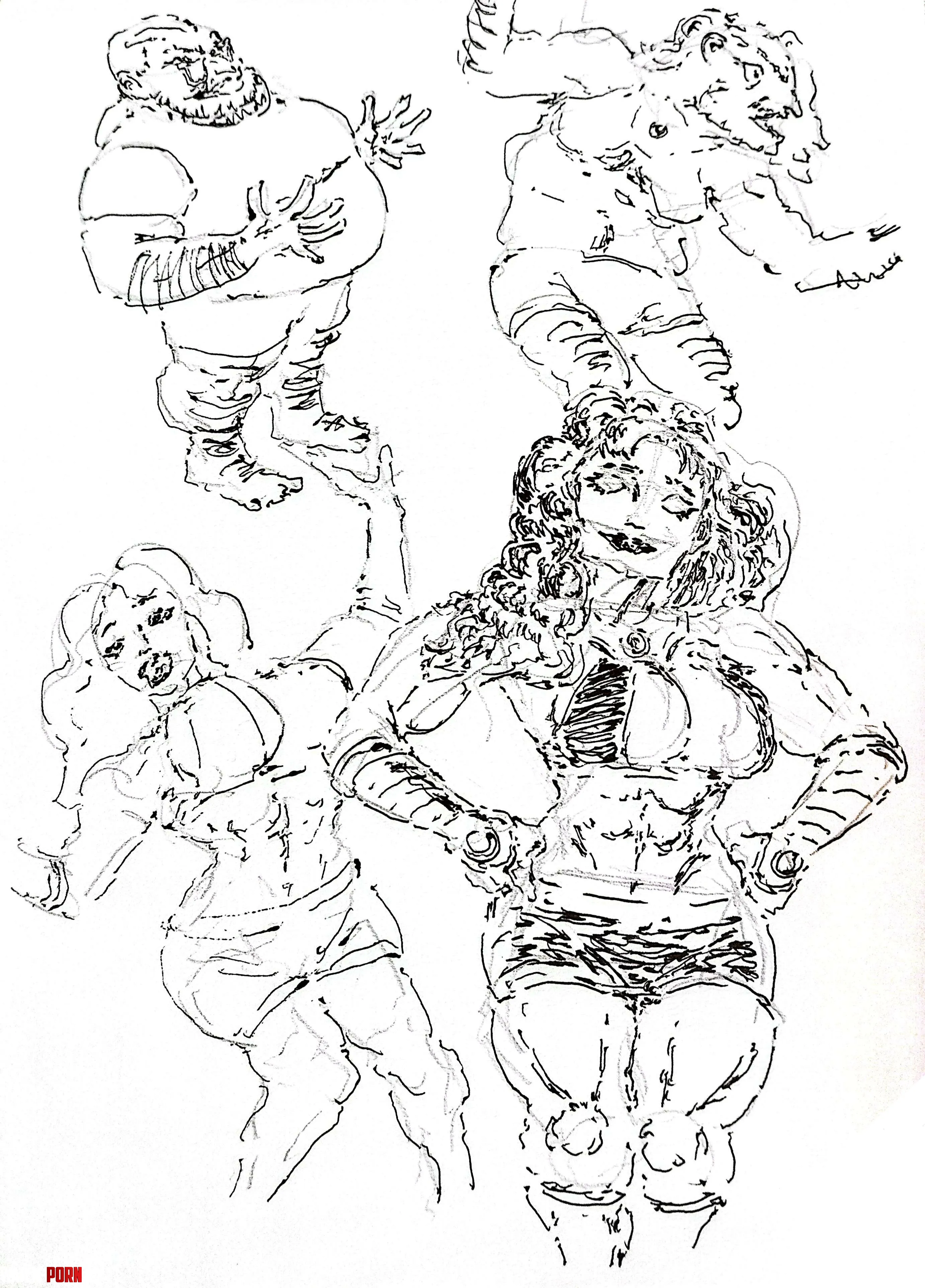 Starfire Transformation rough sketch(drawn by me) [MTF] by FrameZestyclose8343
