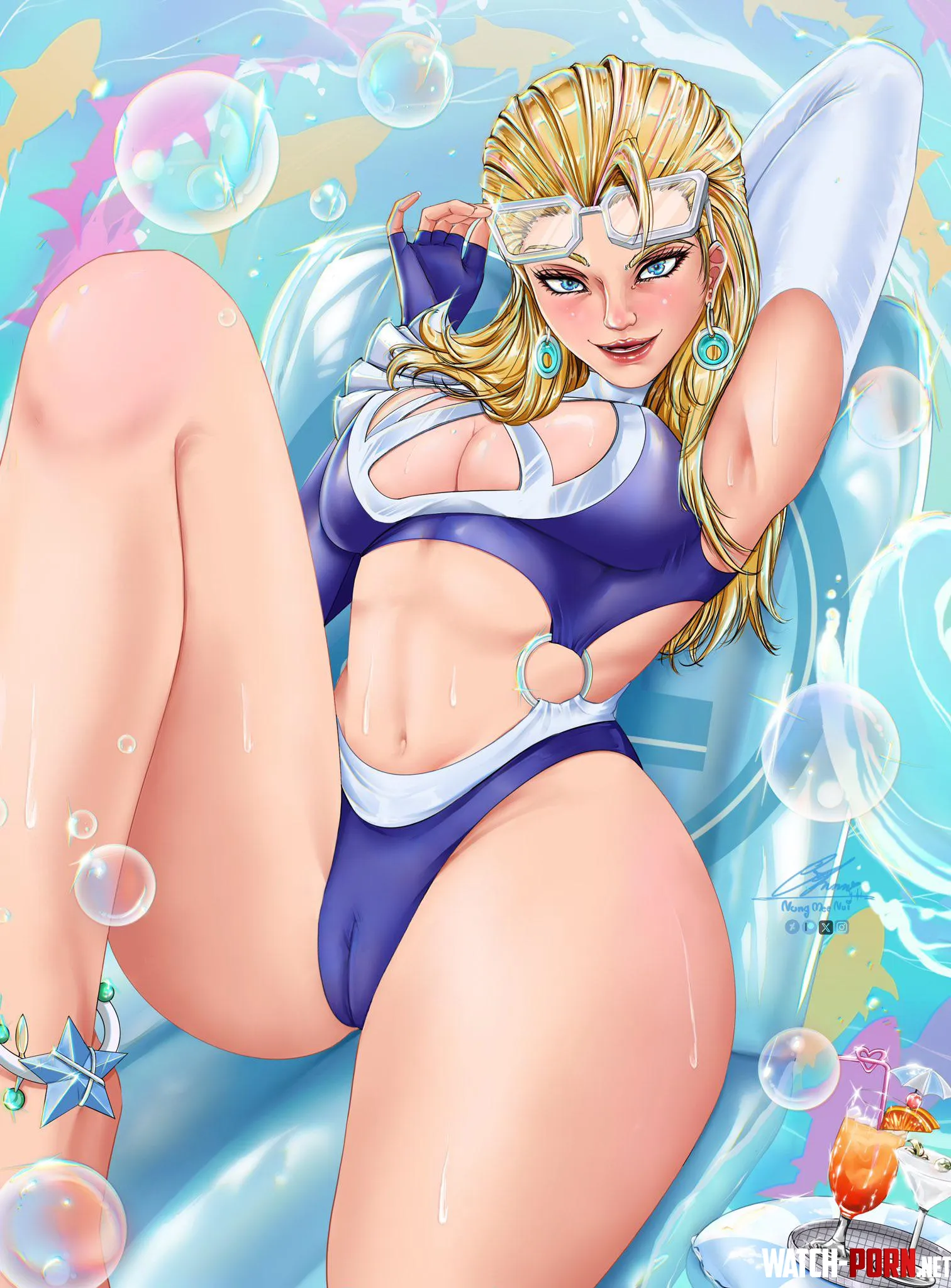 Mommy Sue in Swimsuit [Marvel Rivals] by Silent_Steak_9540