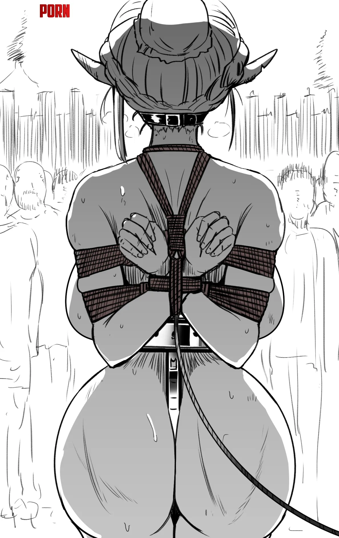 Captured elf queen by Silly_Ad_4914