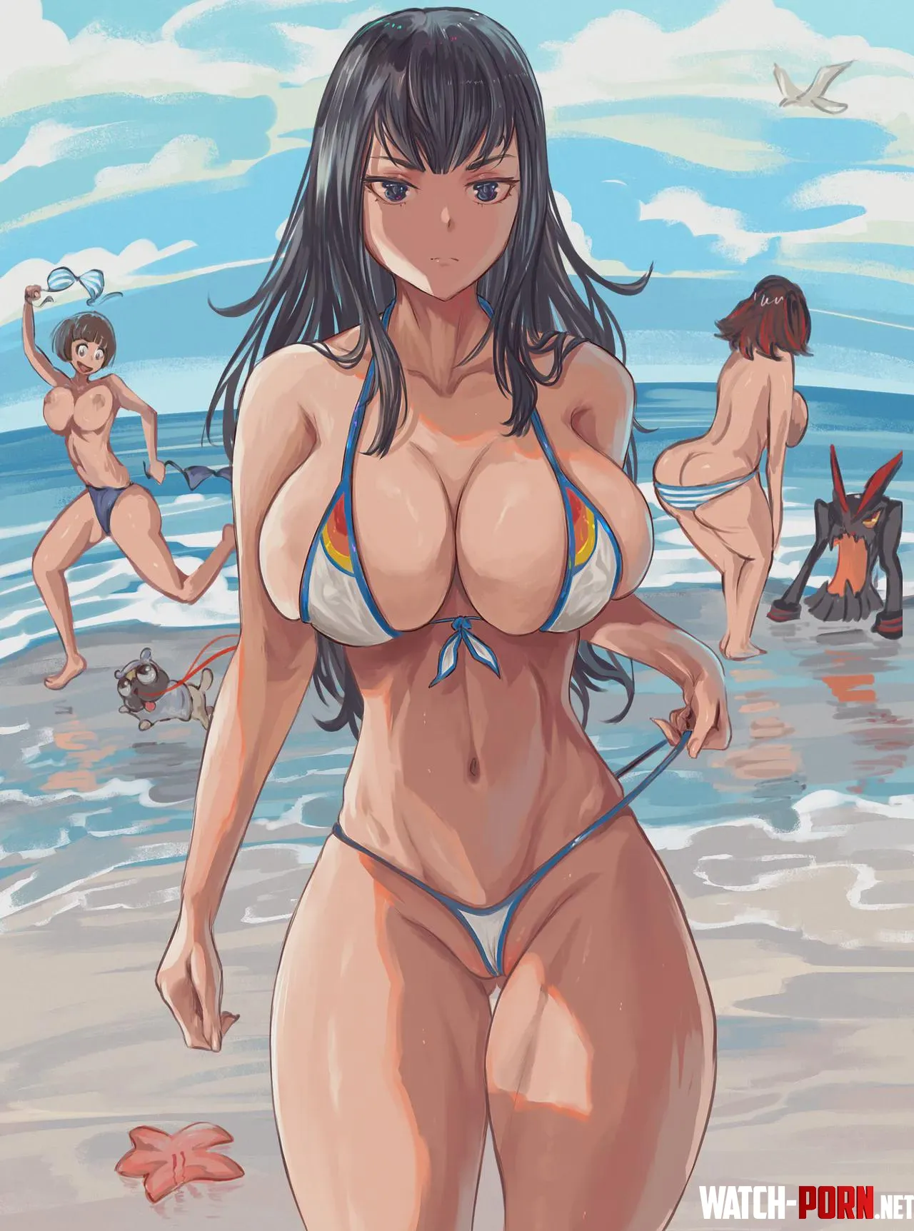 Satsuki [Kill La Kill] (ArachnArt) by MaskedFanaticX