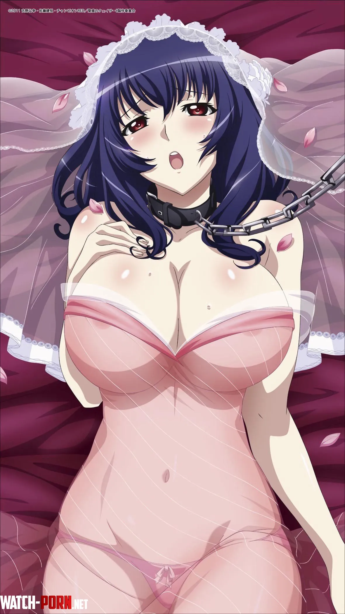 Tomo being an adorable pet on her wedding night [Seikon no Qwaser] by MillionHypotheses