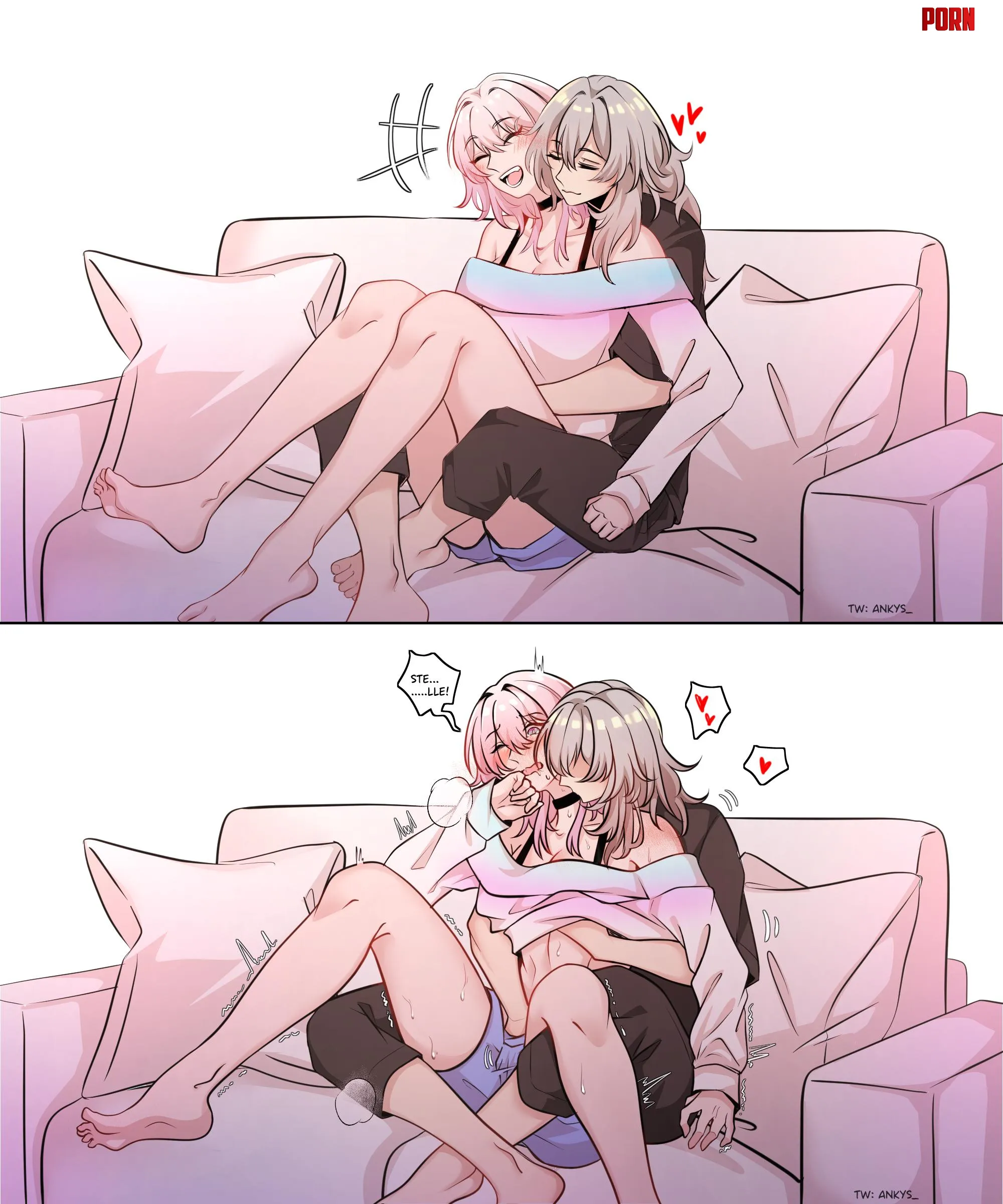 The cuddles quickly turned into something more serious (ankie (ankys )) [Honkai] by HentaiDepartment