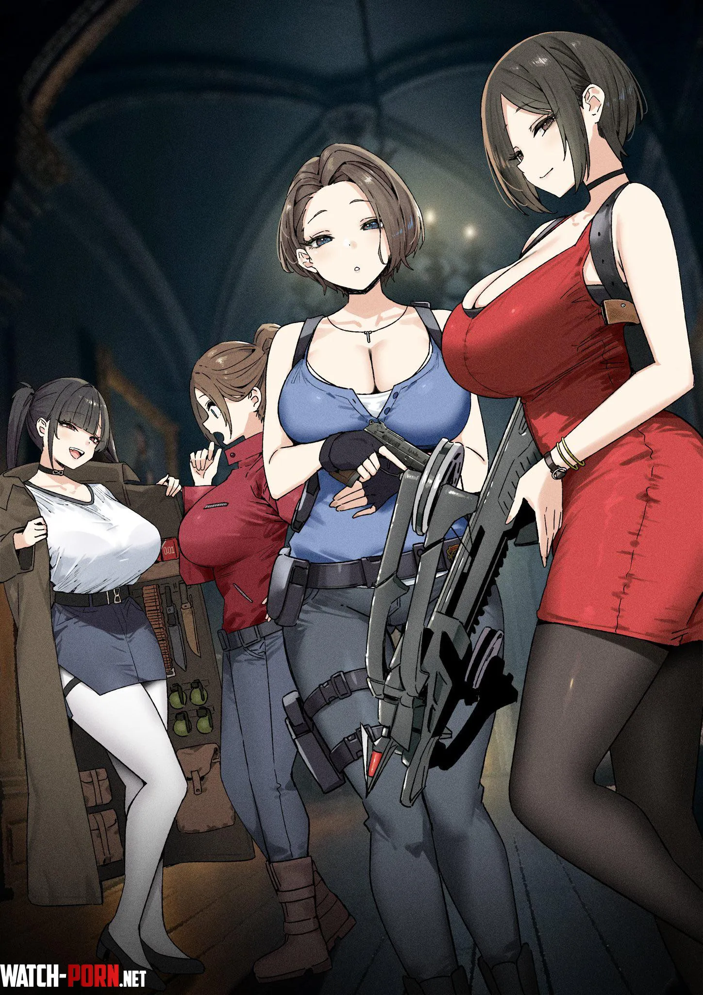 What are ya buying? (skyfreedom_212) [Resident Evil x Nikke] by MillionHypotheses