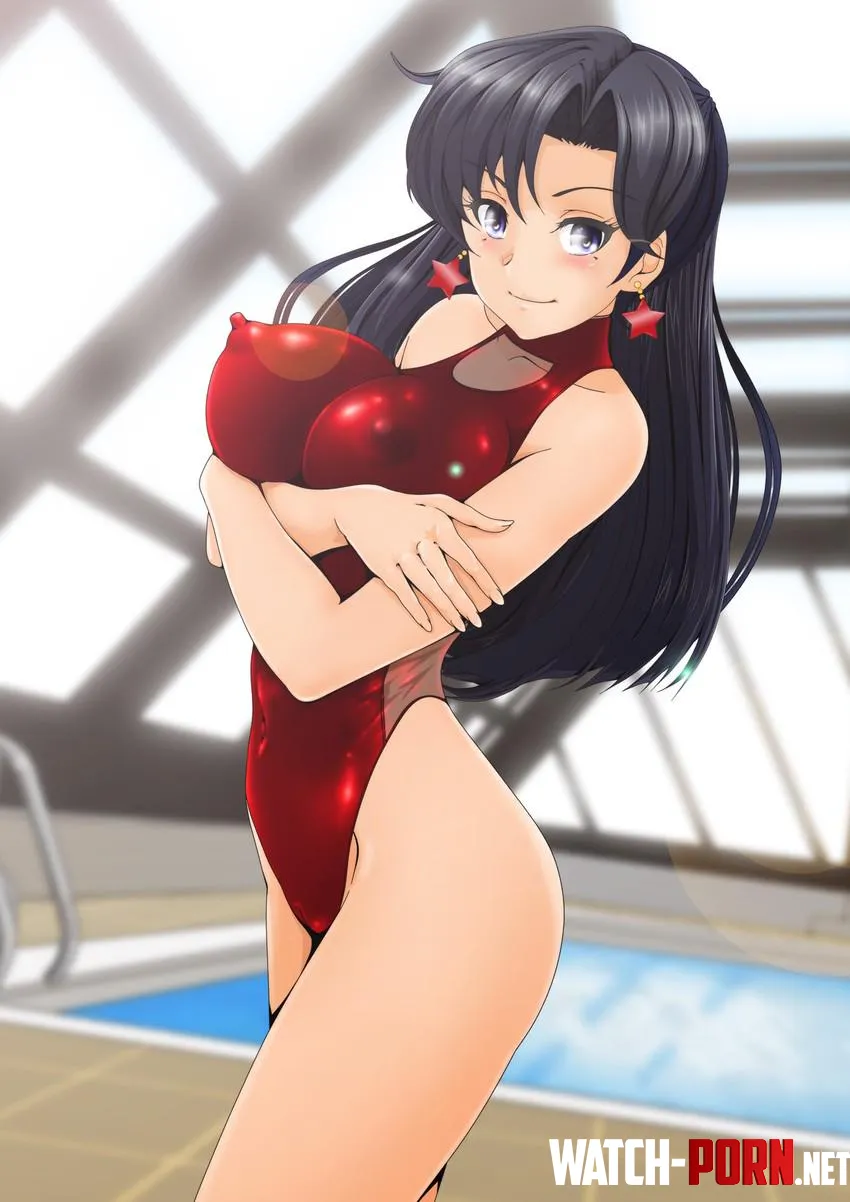 Rei Hino in a one piece suit by MurkyNeighborhood135