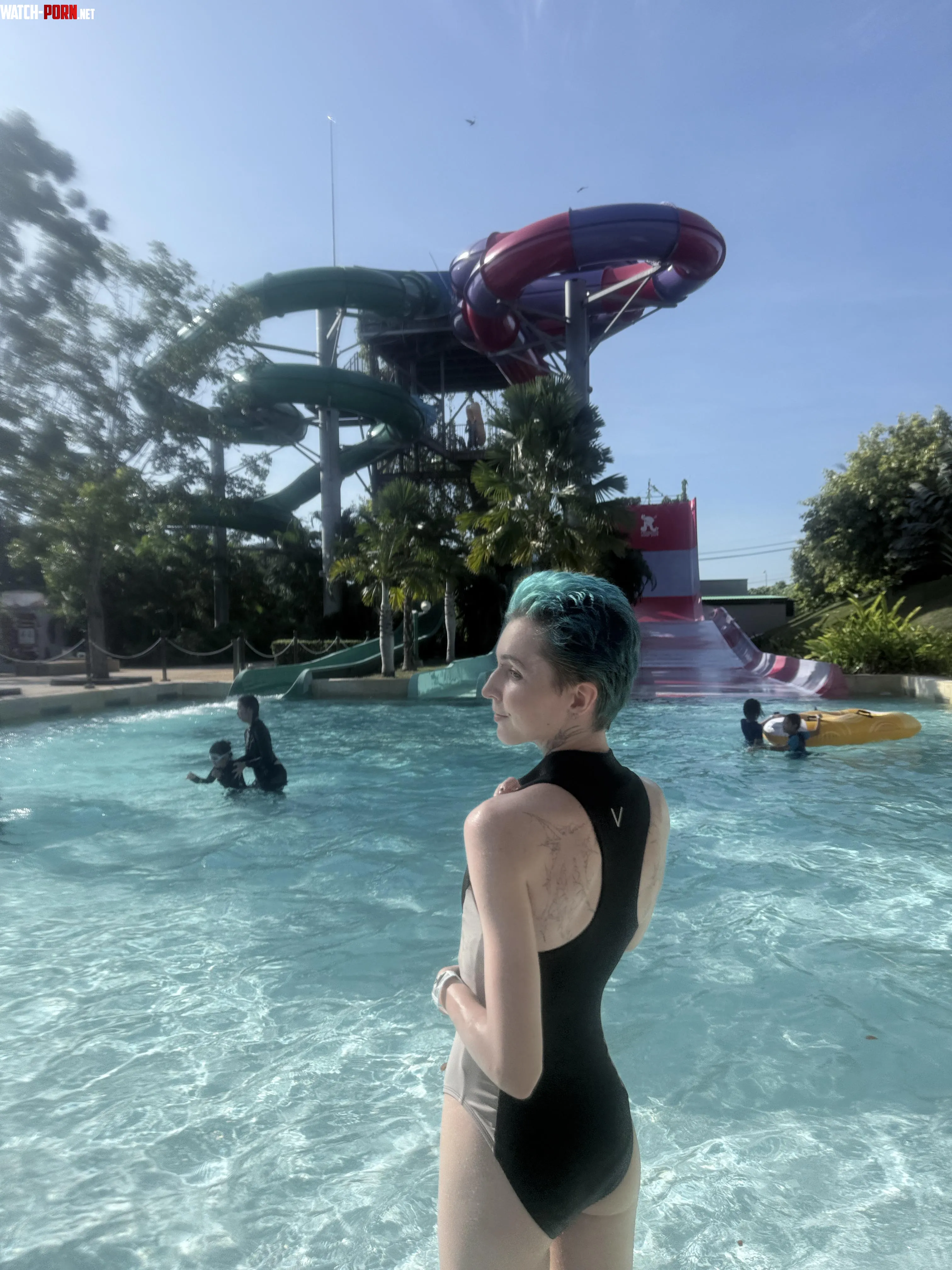 using the swimsuit for its intended purpose by kawaiiipunk