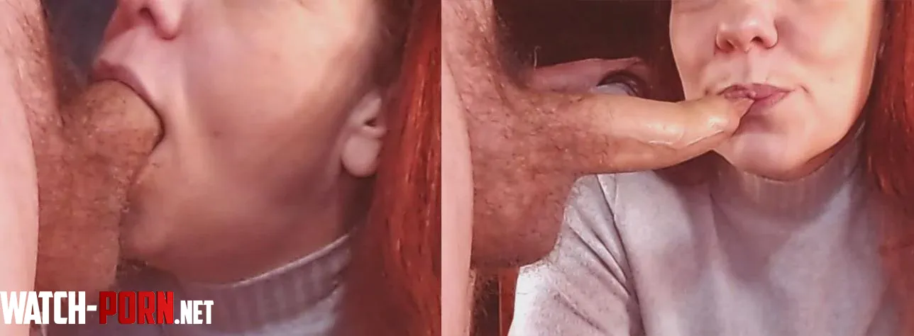 Clothed and sucking his tasty cock by Substantial-Eagle571