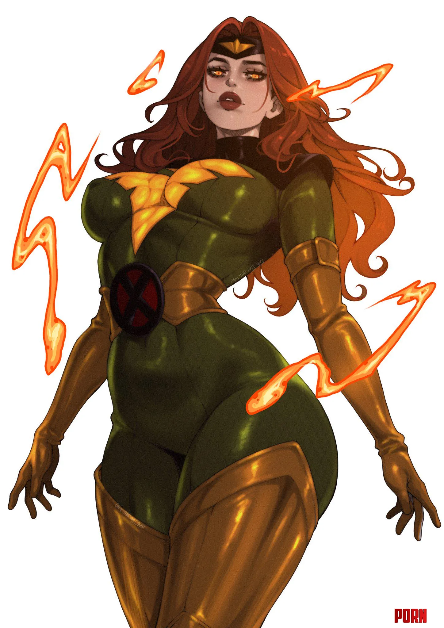 Thiccc Jean Grey (camtheartguy) [Marvel] by xxxwUwUwxxx