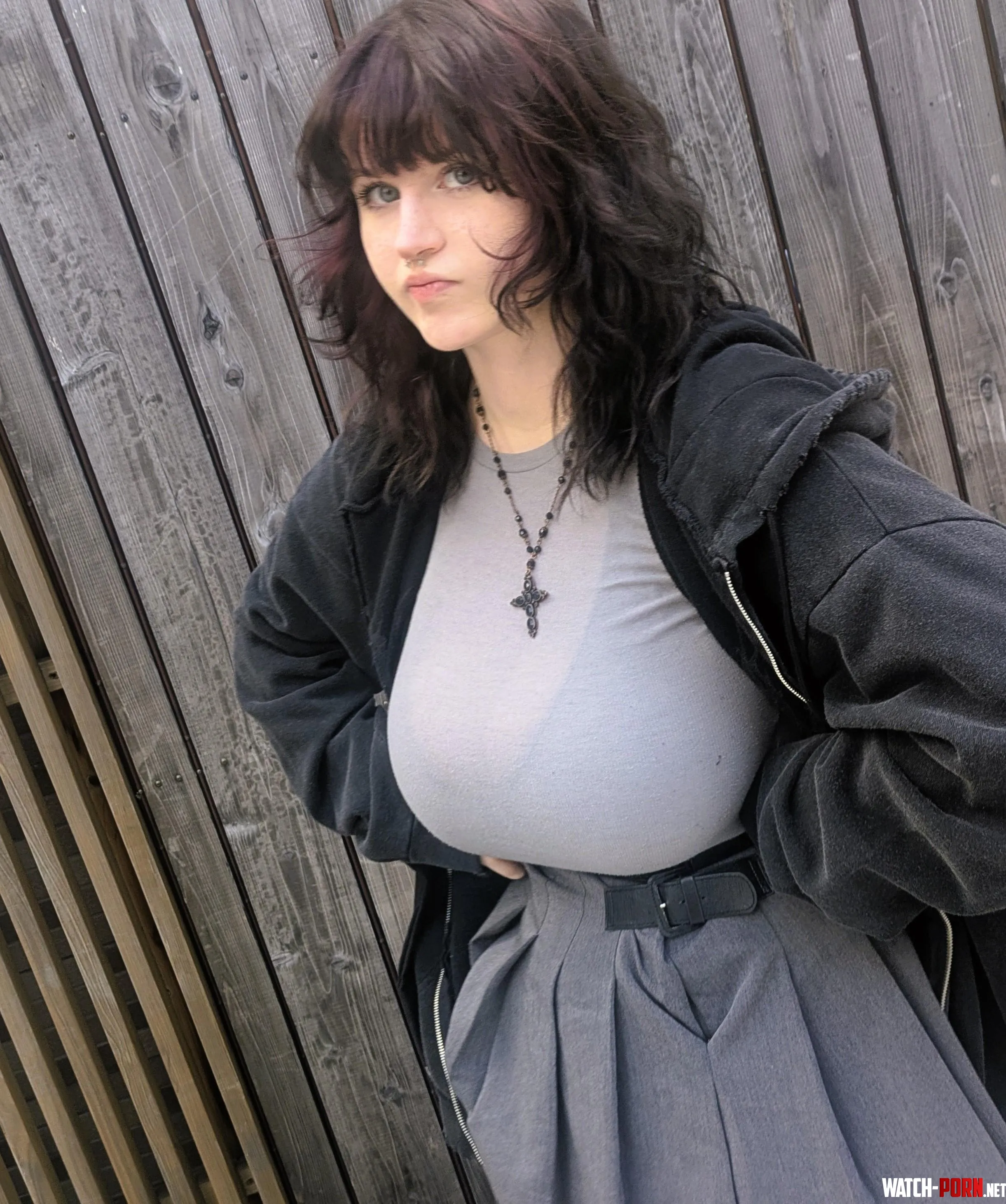 grey is a lovely color by cuteLittleRobin