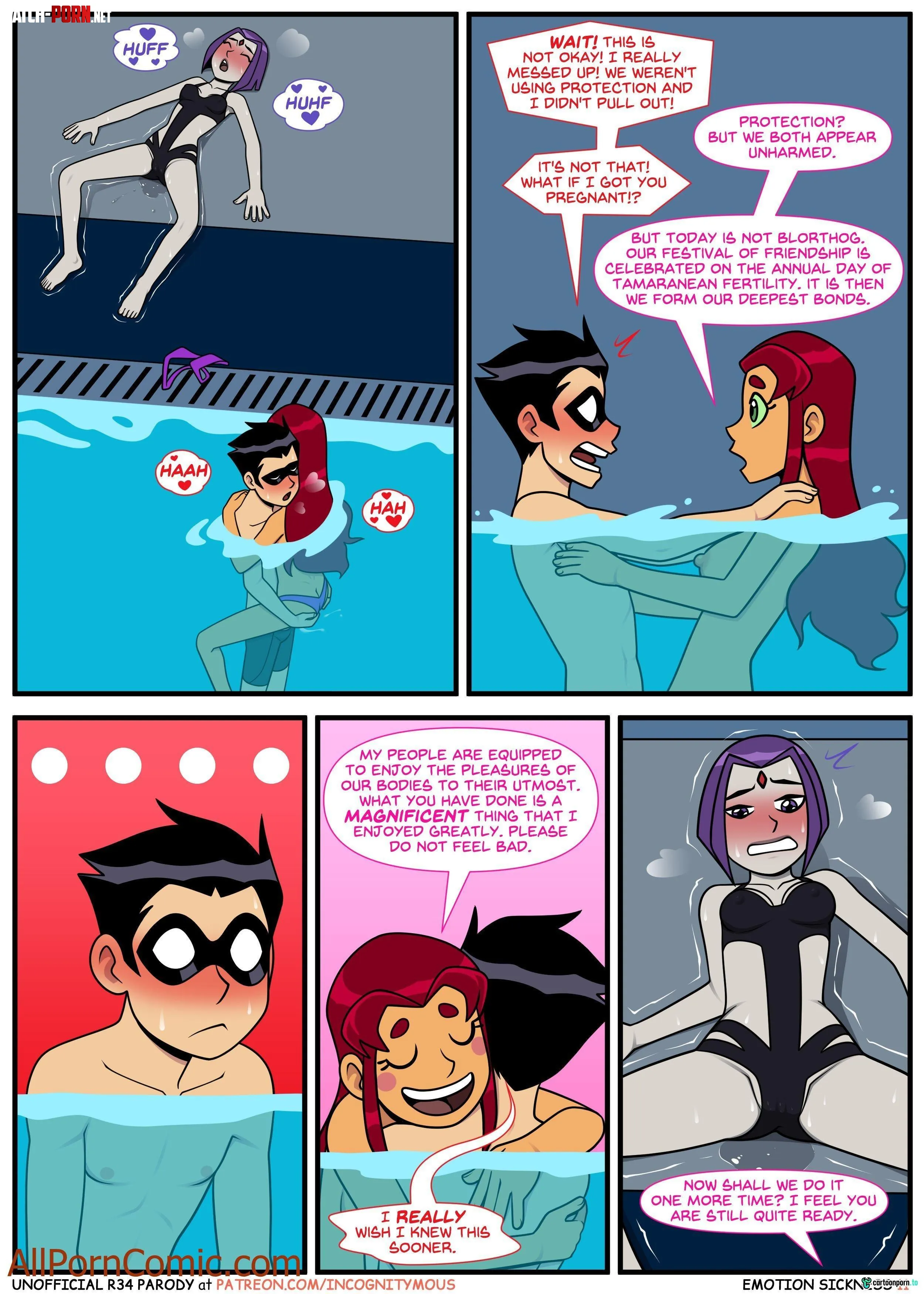 Emotional Sickness (Teen Titans) [Incognitymous] Part 11 by cartoongai