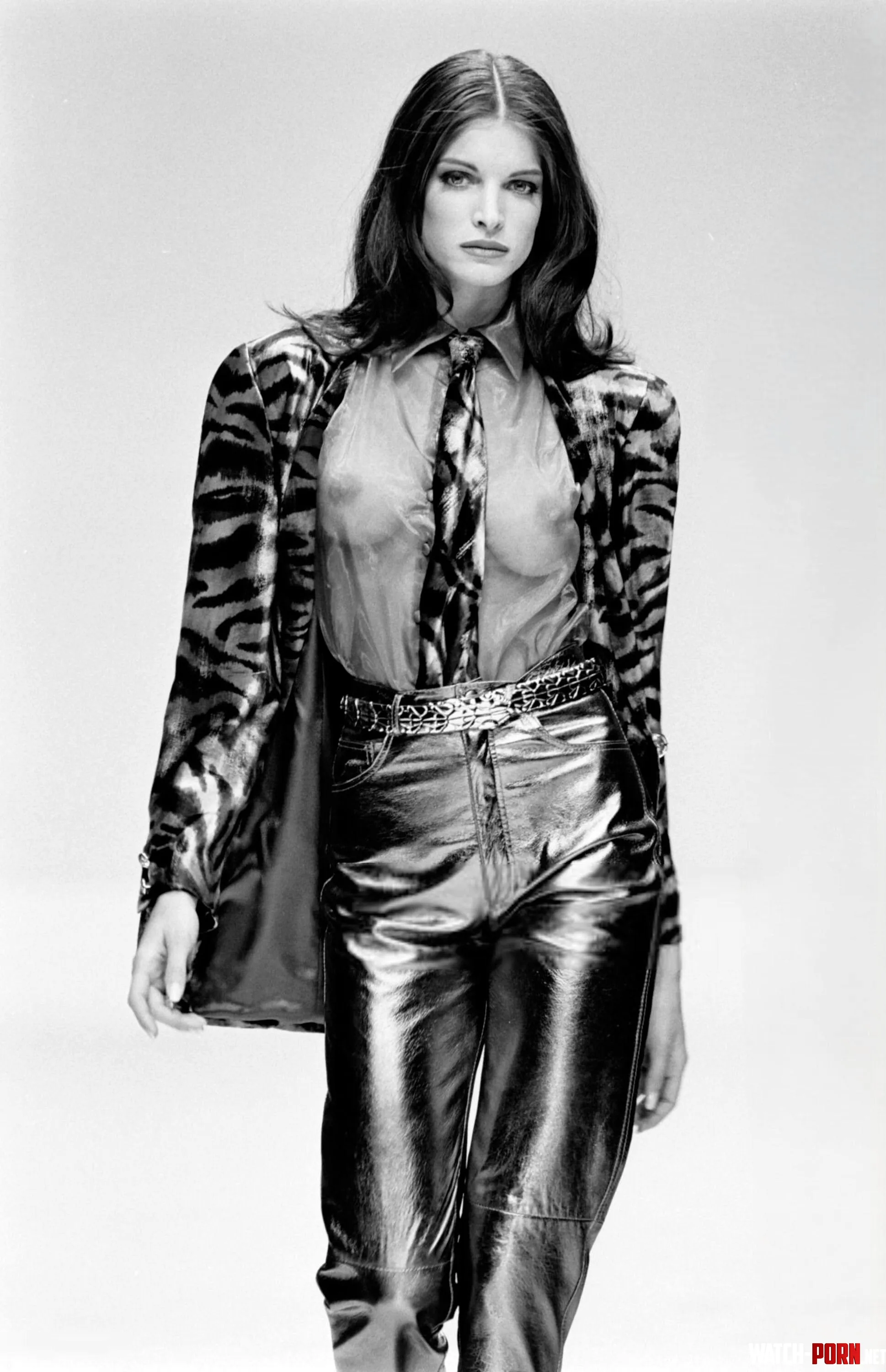 Stephanie Seymour | Krizia  prêt-à-porter Fall-Winter 1992, Milan by poisson-iv