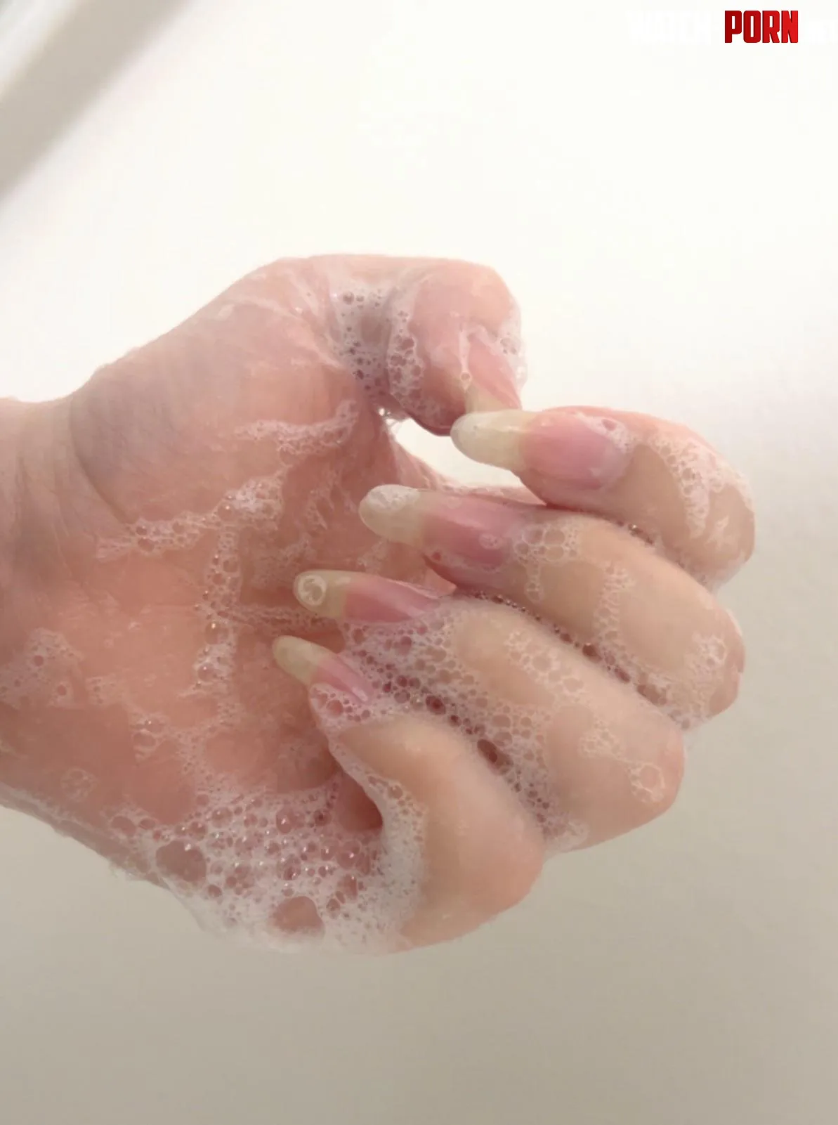 Soapy 🧼🖤(natural nails) by Simple_Legitimate