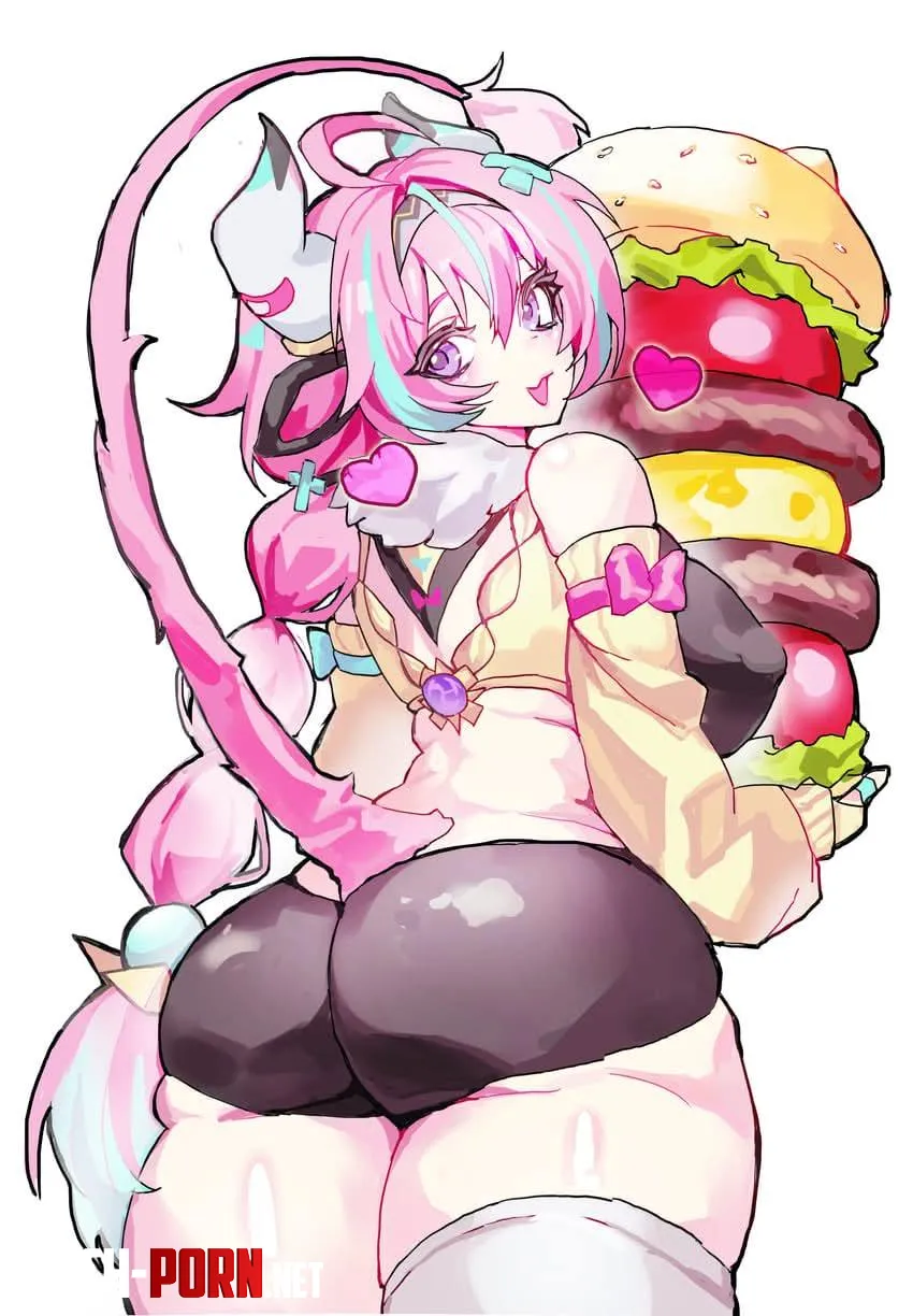 Big burger , Big booty by Ladybug_Catnoir88