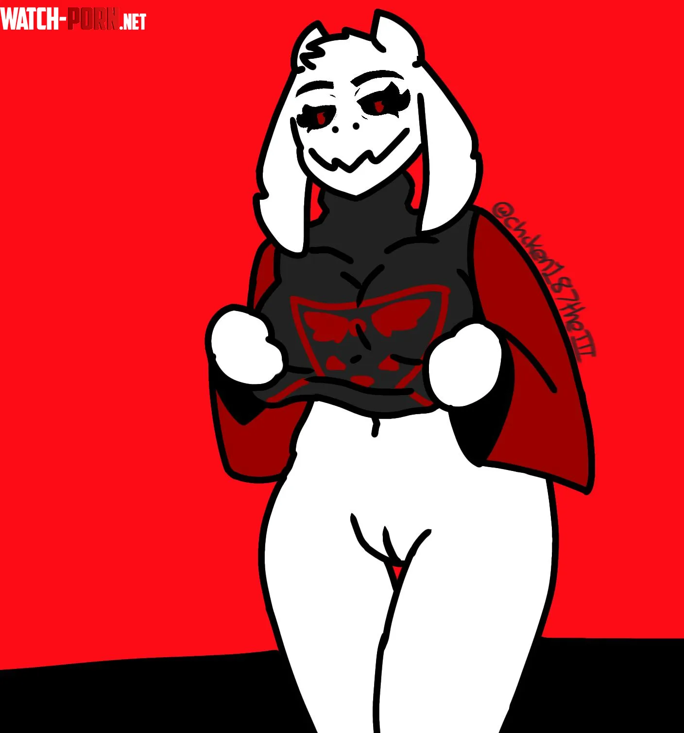 Underhell Toriel [@chcken187theIII] by SoftViolinist5268