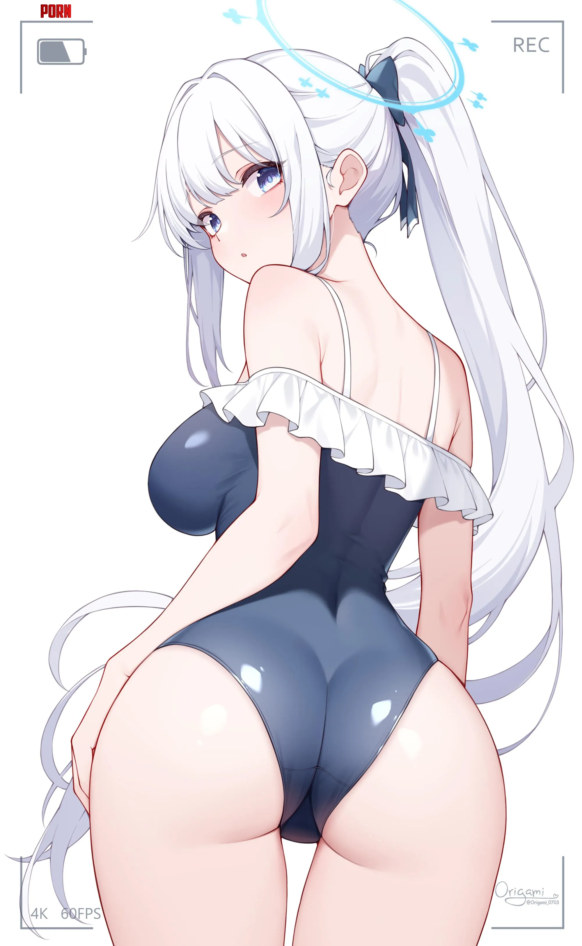 Swimsuit Miyako's ass by marxsander2016