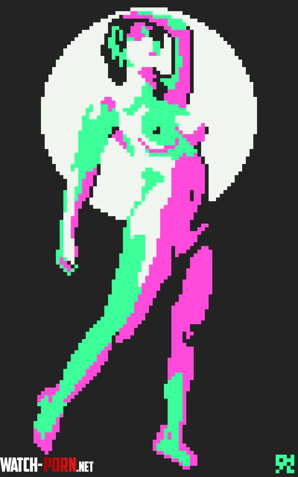 nude study 001 by Phenomenician