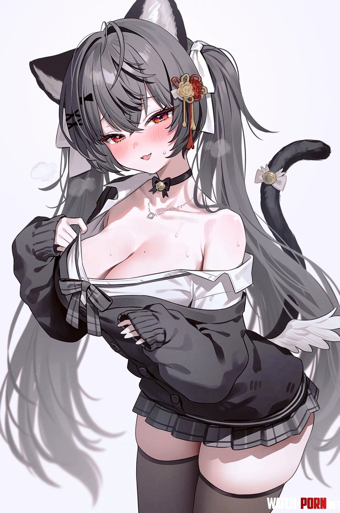 Neko hinting at something... by marxsander2016