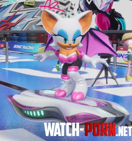 Rouge the Bat's glorious rack with the SA2 proportions mod for Crossworlds. It even has jiggle! by bouncebewb