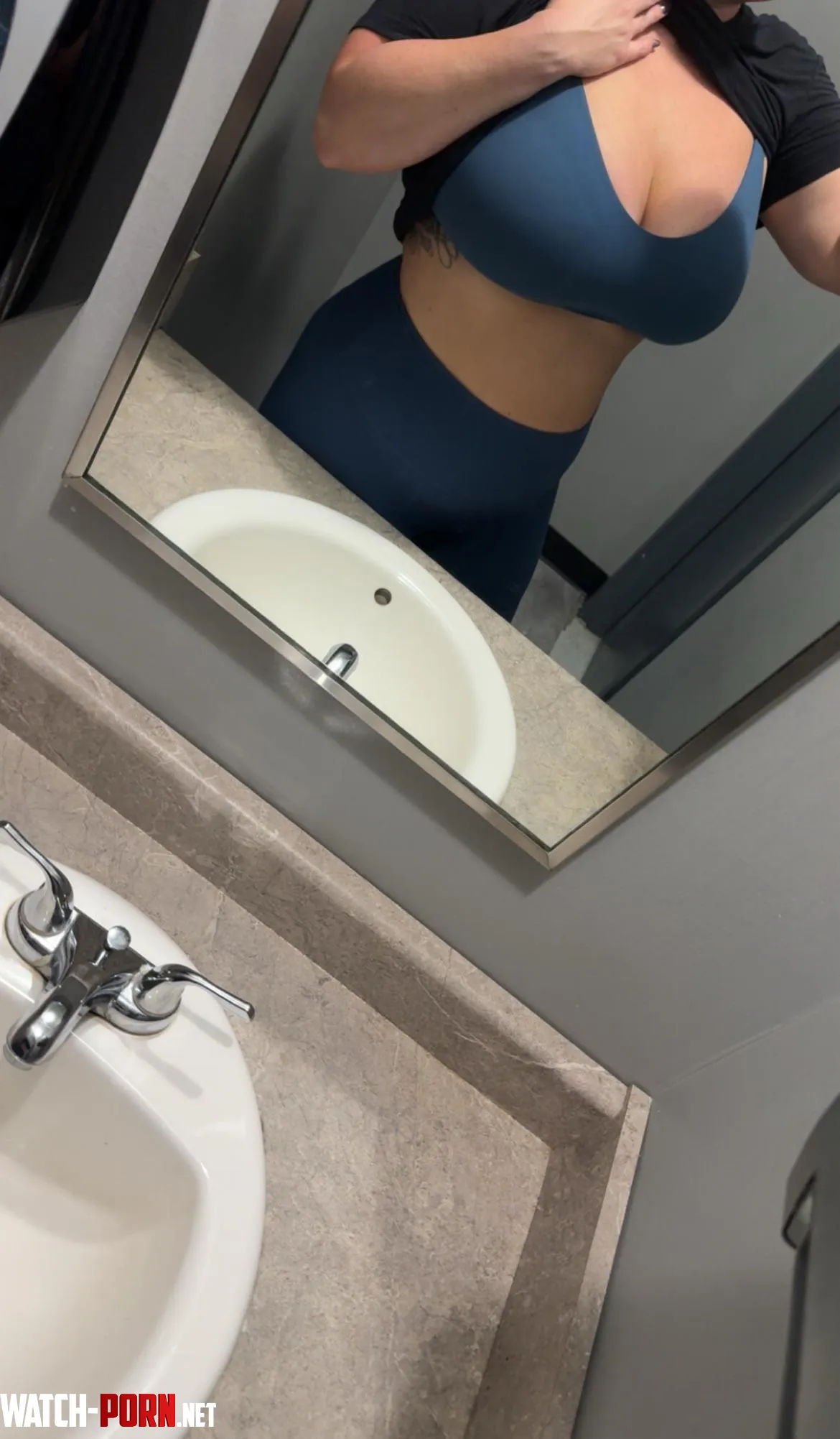 Should I lose the shirt while I workout by HotwifeNurse18