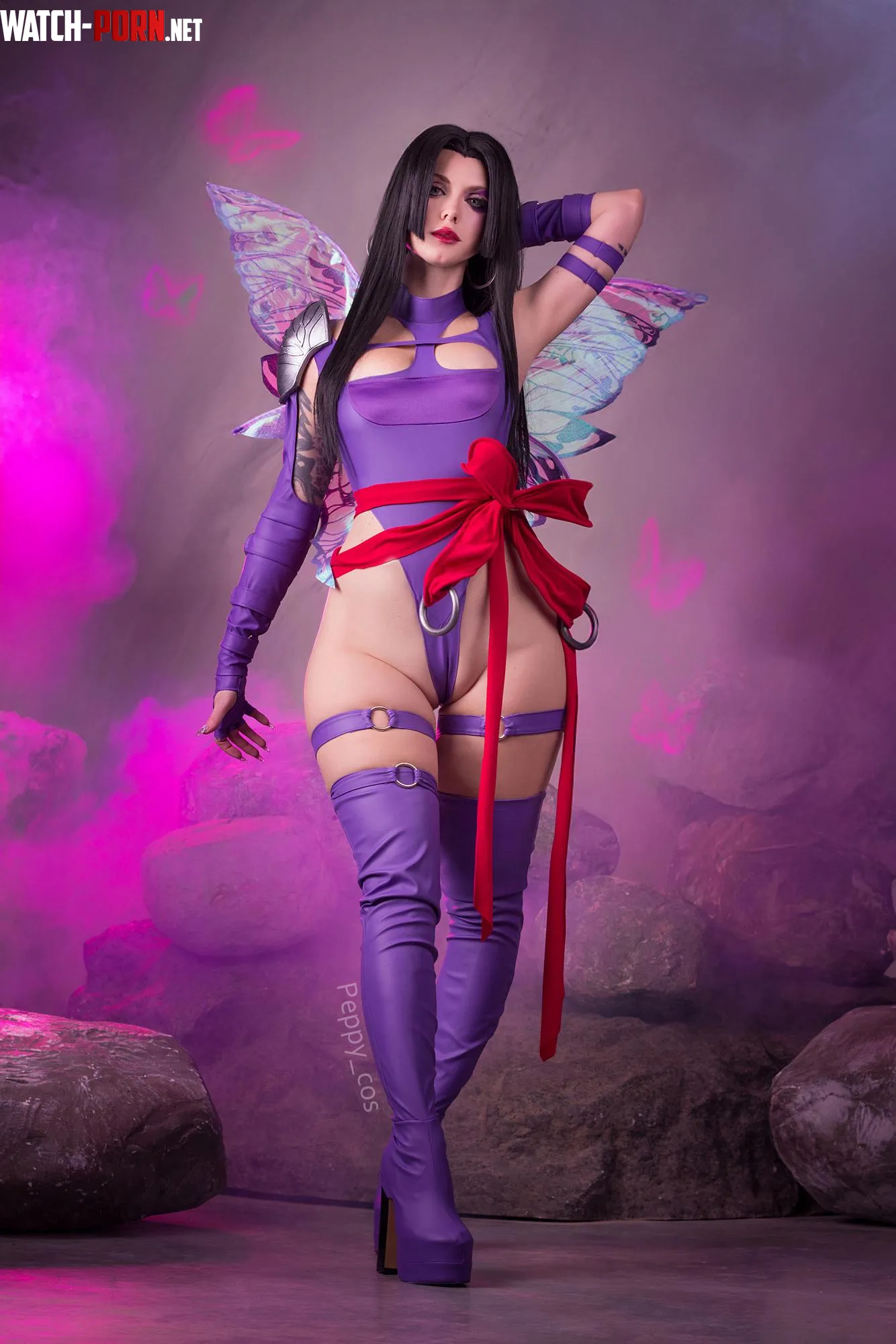 Psylocke cosplay by Peppy_cos by peppy_cos
