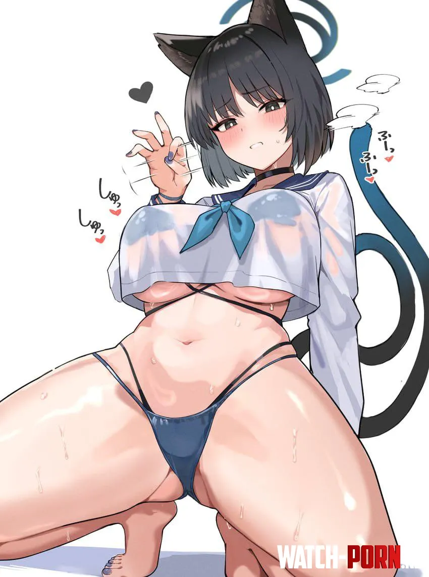 hot neko girl [kihou no gotoku dmc] by BossyBlooms