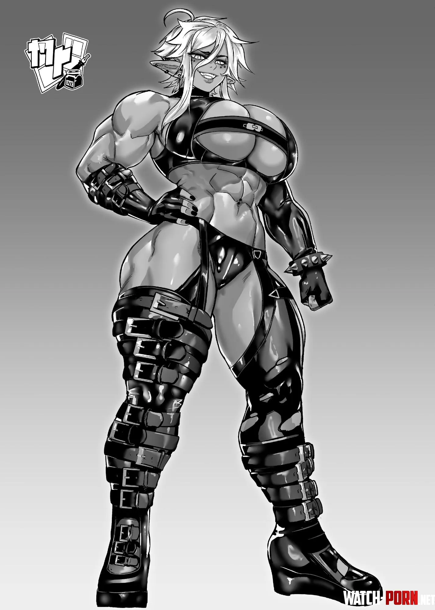 Belts on a elf [The Manga Professor] by TheTMoneyMan