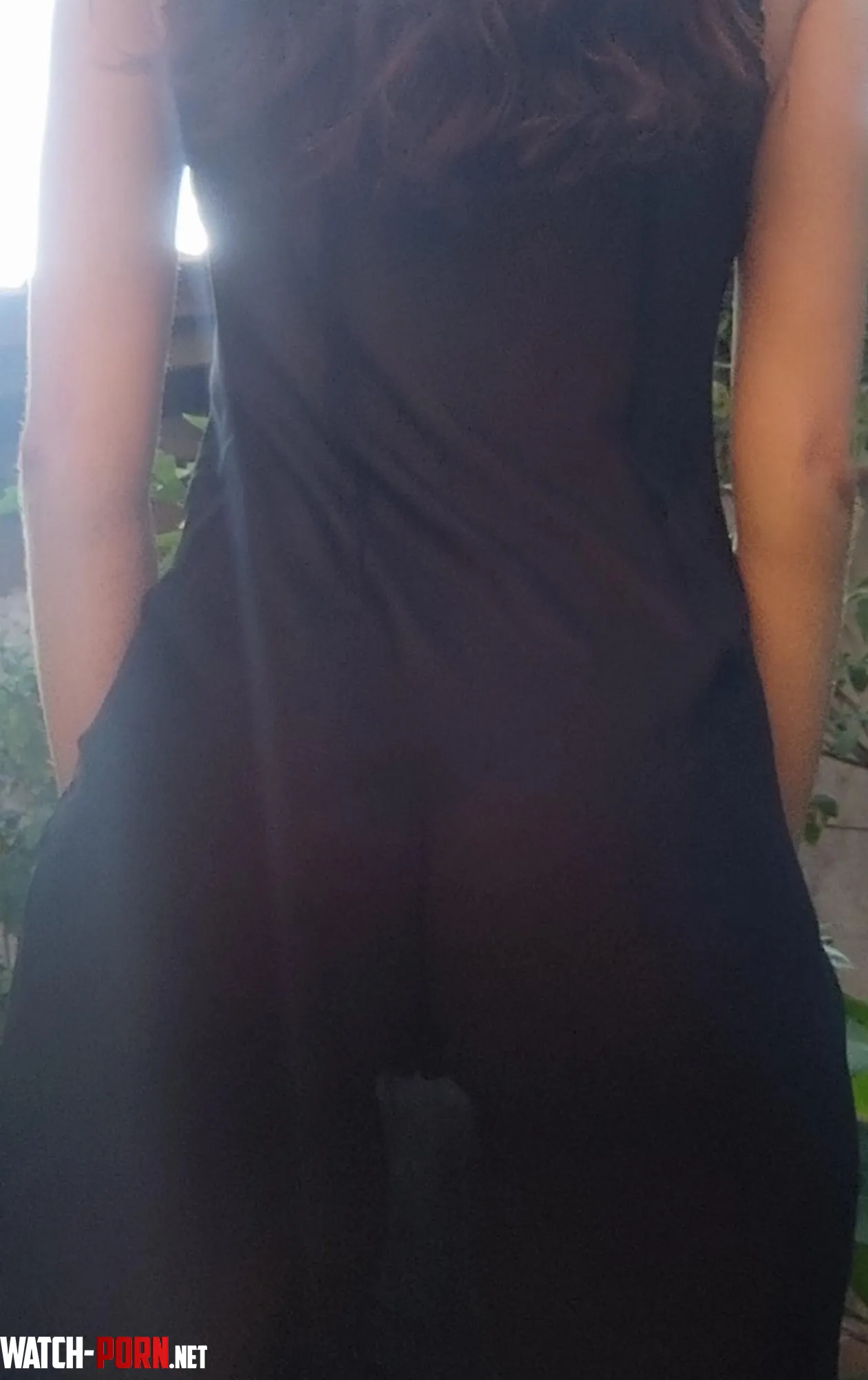 a black dress draws attention by DrummerKey6702