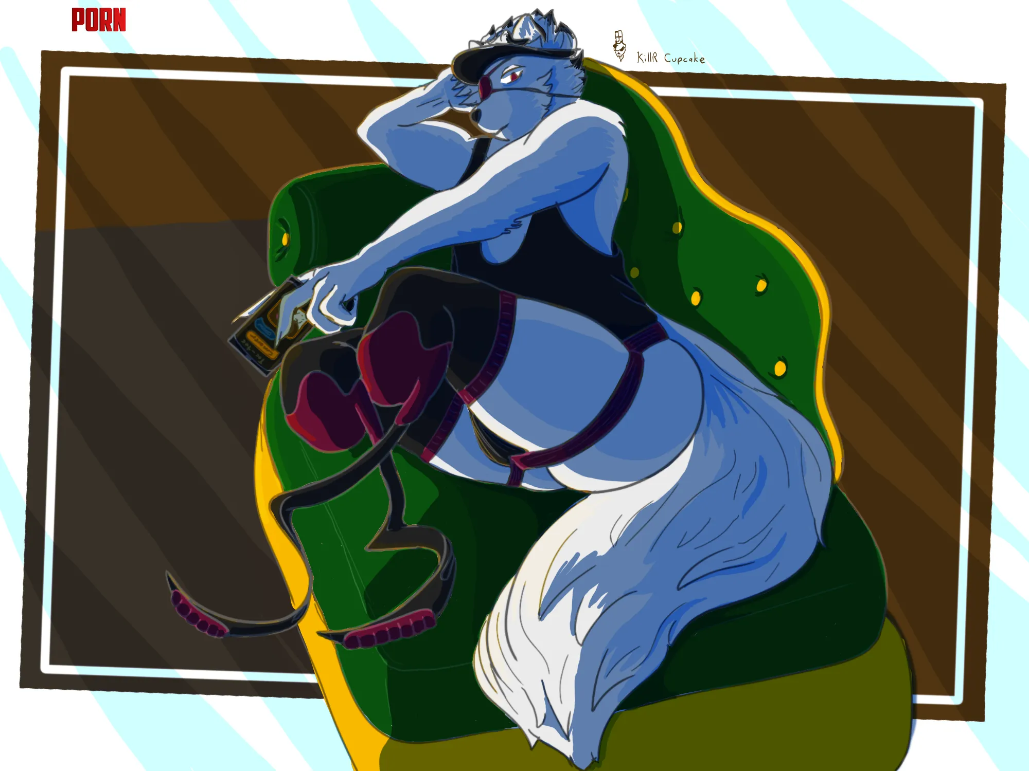 Lycaon invited you to hang out after the gym (OC / KillR Cupcake) by Ric_Cupcake