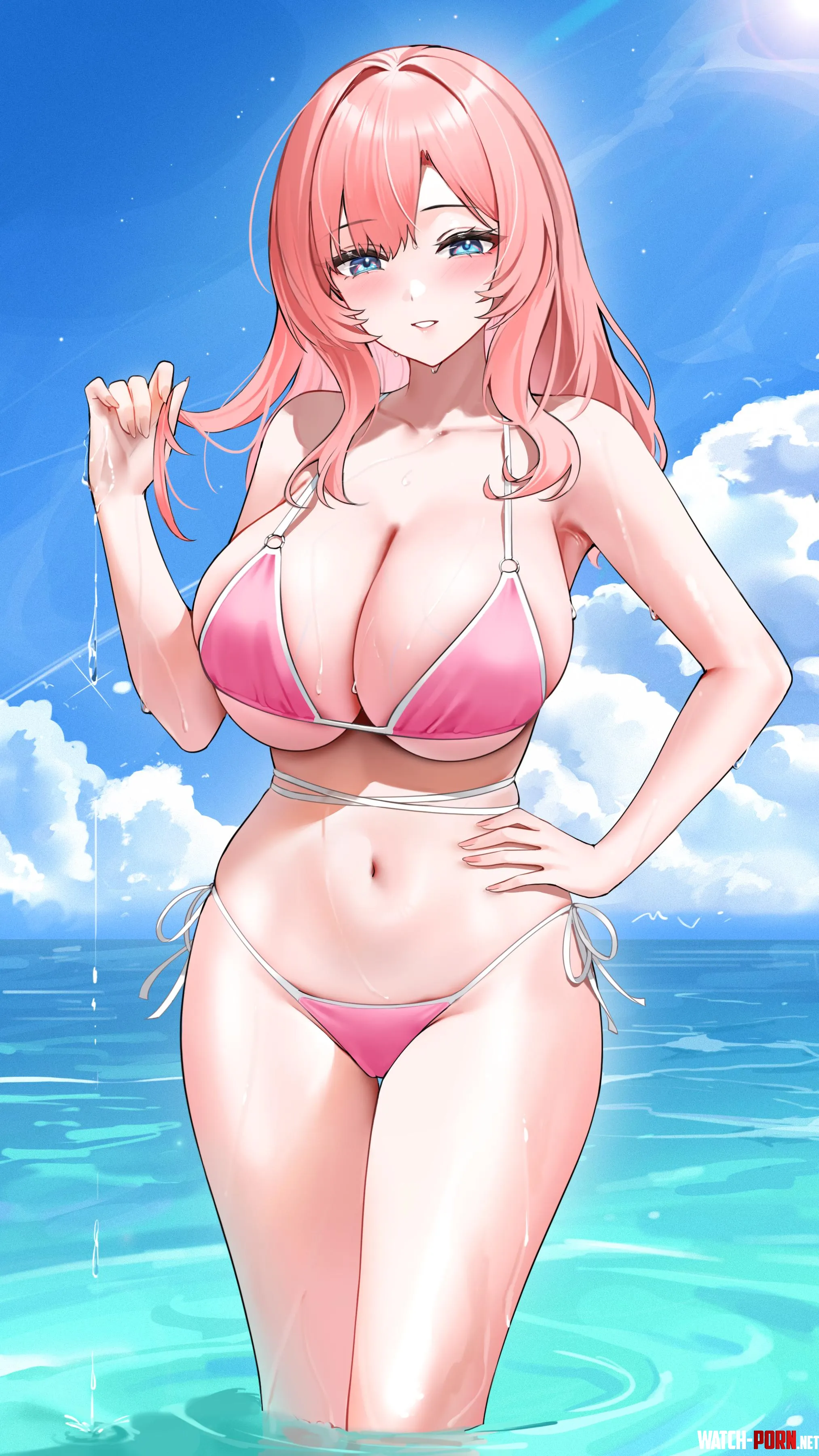 Swimsuit Kazan [Azur Lane] by marxsander2016