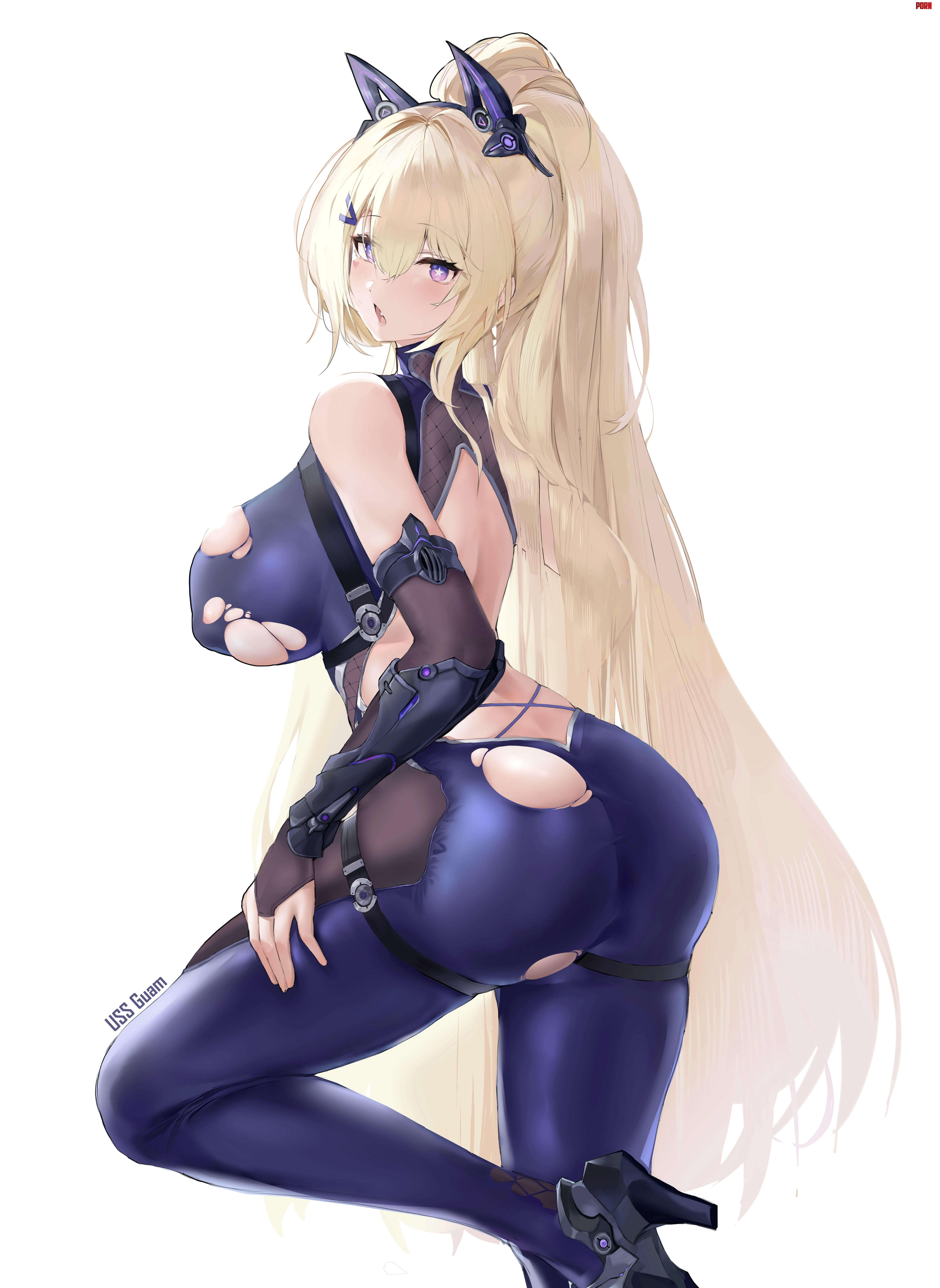 Ninja Guam's assets (Azur Lane) by Jaxx1992