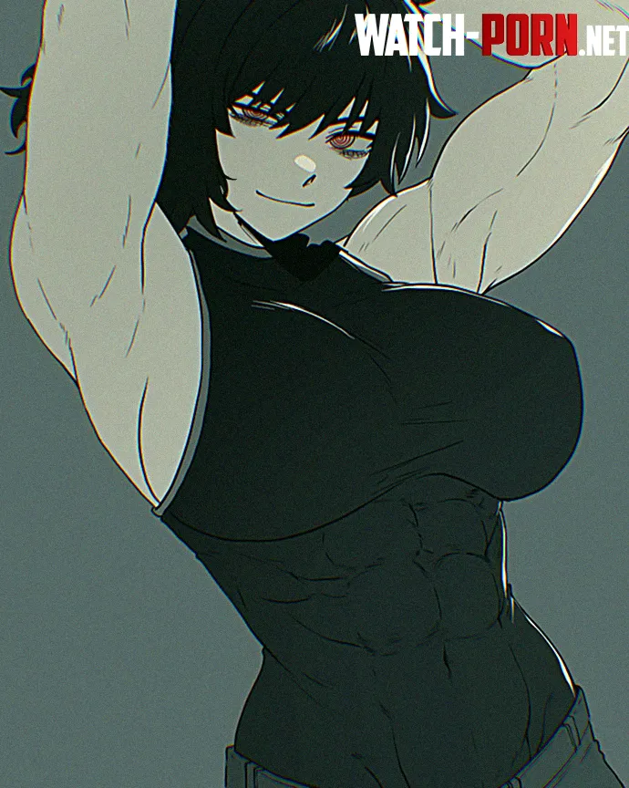 Smiling flex [SpoiledMuffin] by TheTMoneyMan
