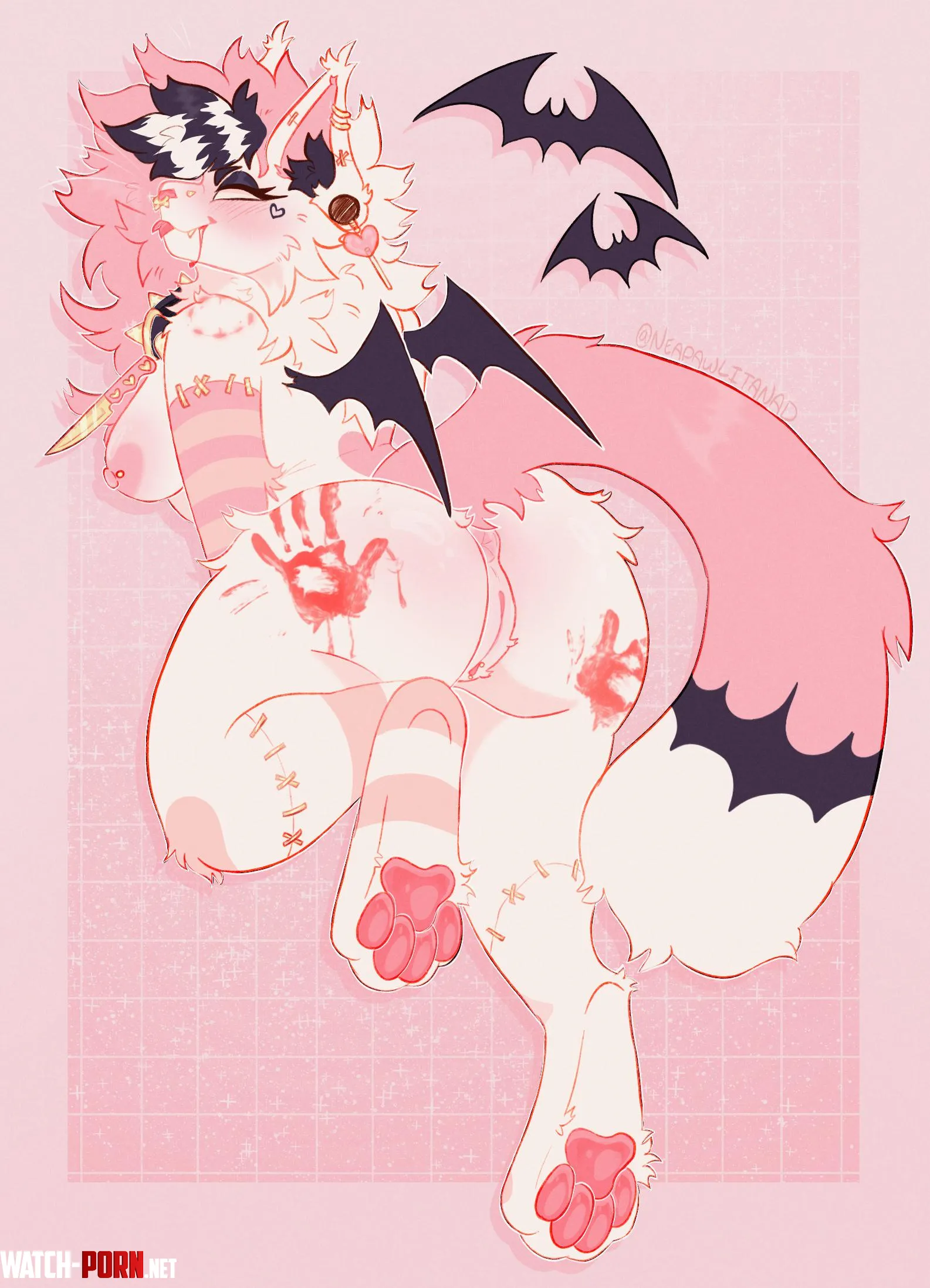 Happy Spooky Month 🩷✨ (OC) [I] ? by Neapawlitan