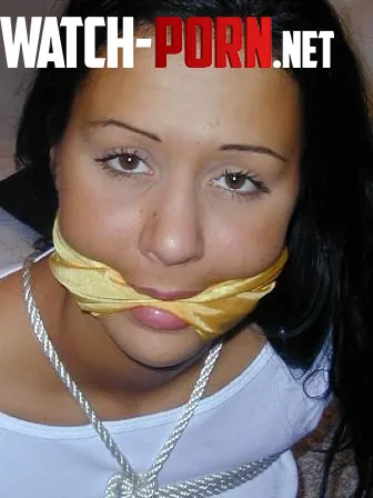 Sexy latina girl bound and gagged by BobcatInternational1