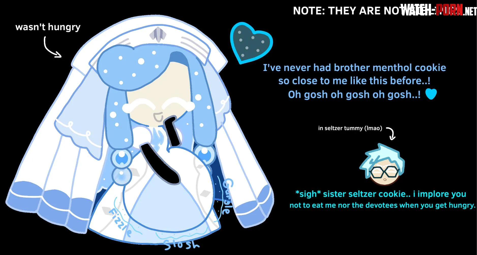 {image} soda pop (seltzer cookie vore) (endosoma) by Truenightsedge3