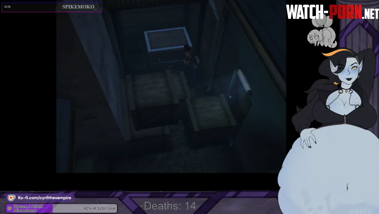 {Promo} Vorny Vampire Goddess Devours Clare Redfield (Live w/ Resident Evil Code: Veronica X) by icebarb