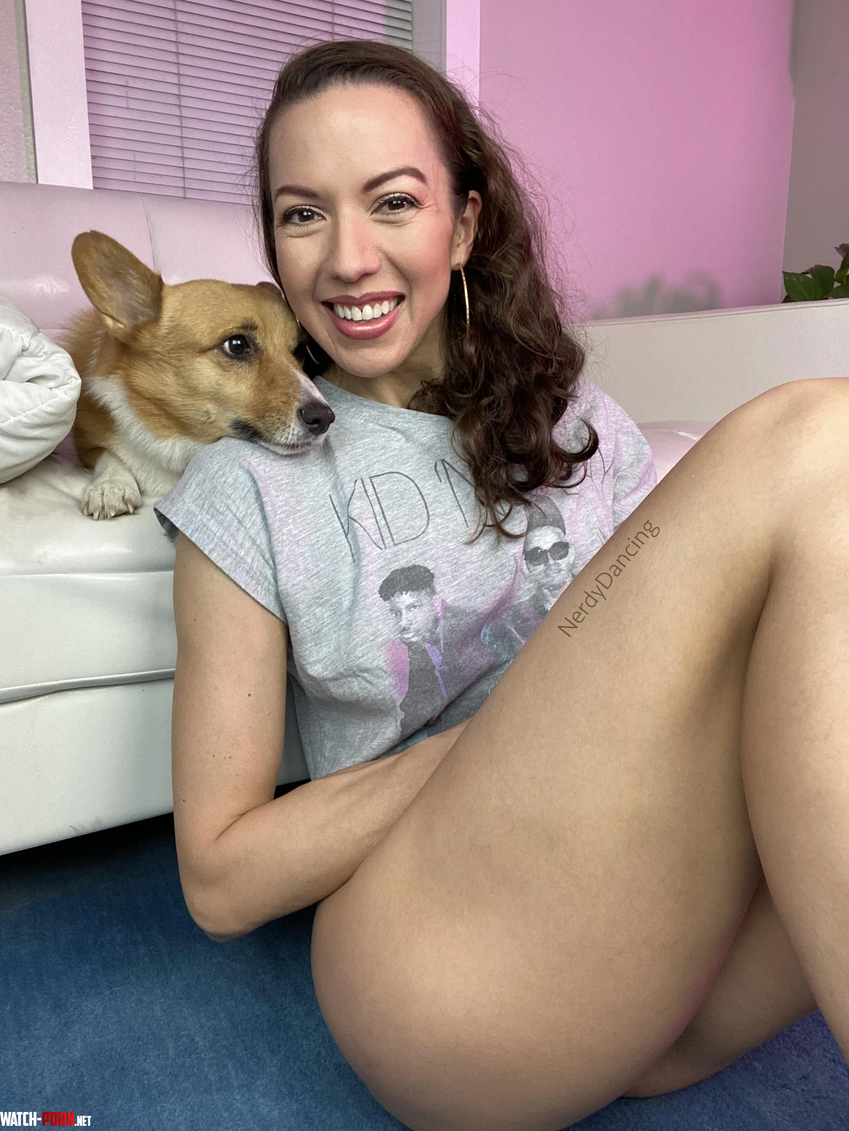 We're just sitting here trying to be cute (46F) by nerdydancing