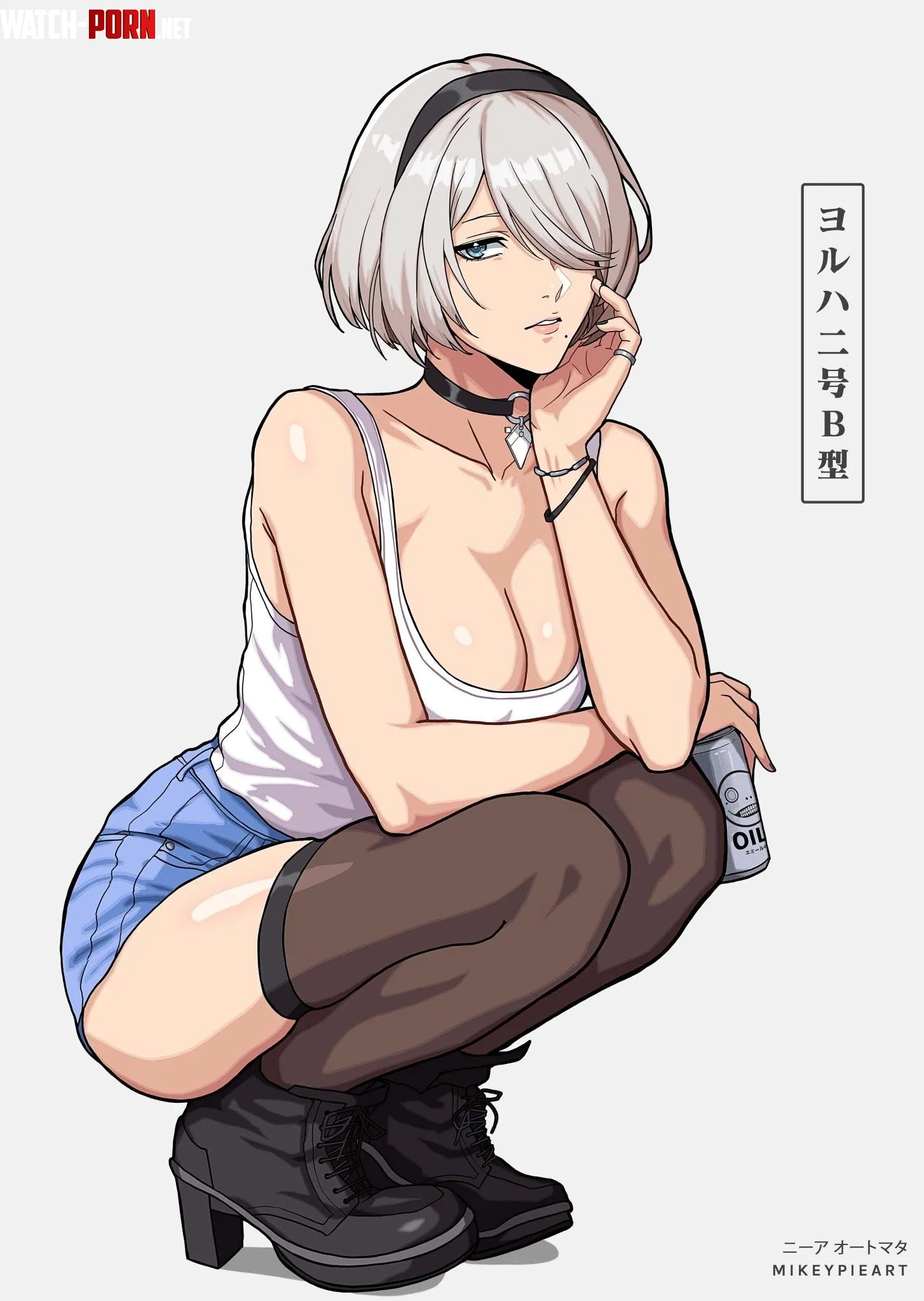 Casual 2B (by MikeyPieArt) by queshu22