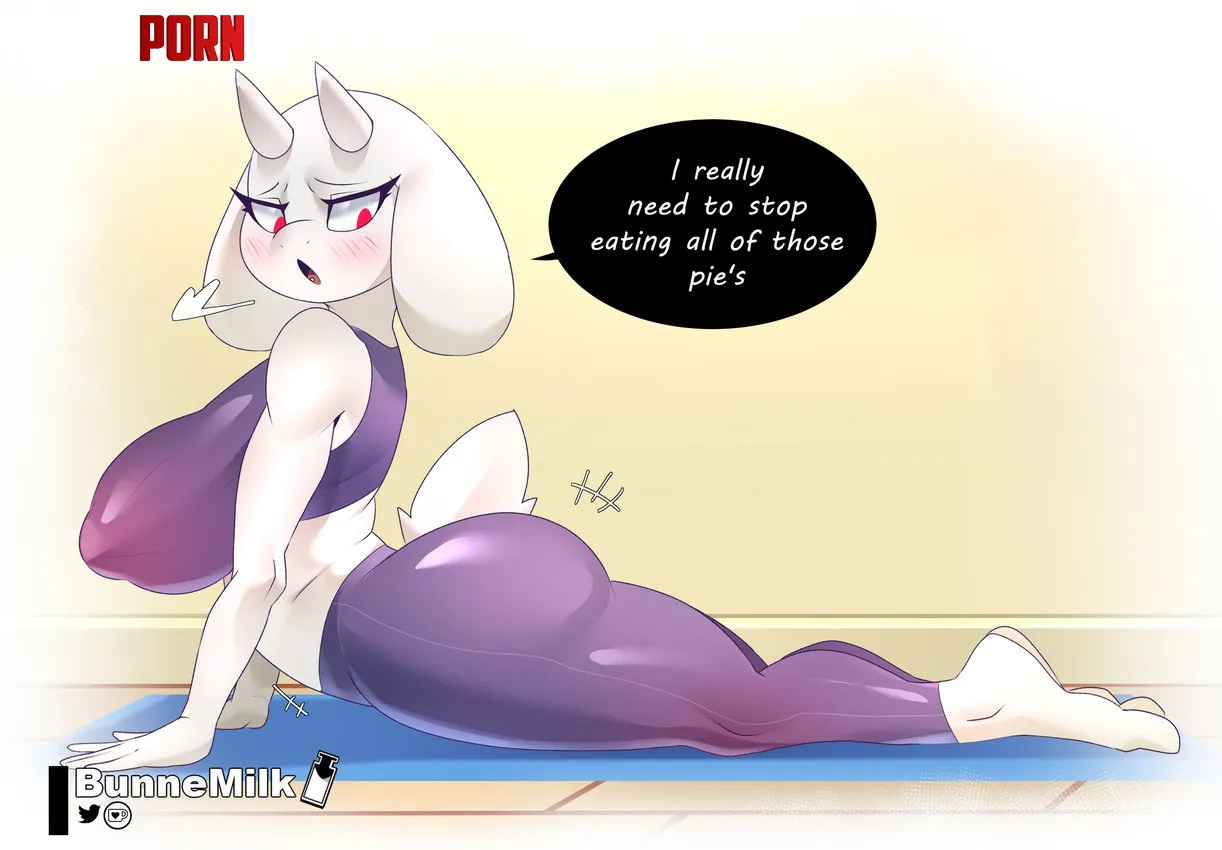 Toriel Yoga [Toriel] (BunneMilk) by Apprehensive-Bug-450
