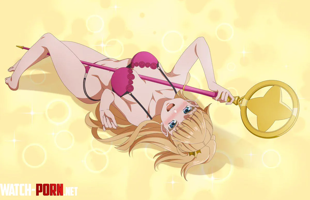 Krystal Novaty Nokanatika in a pink bikini [Tales of Wedding Rings] by takamine_