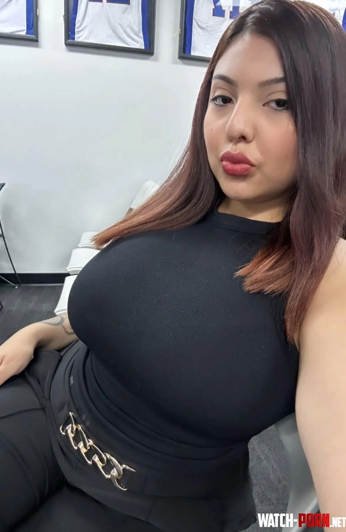 Busty at work by sneakyalas