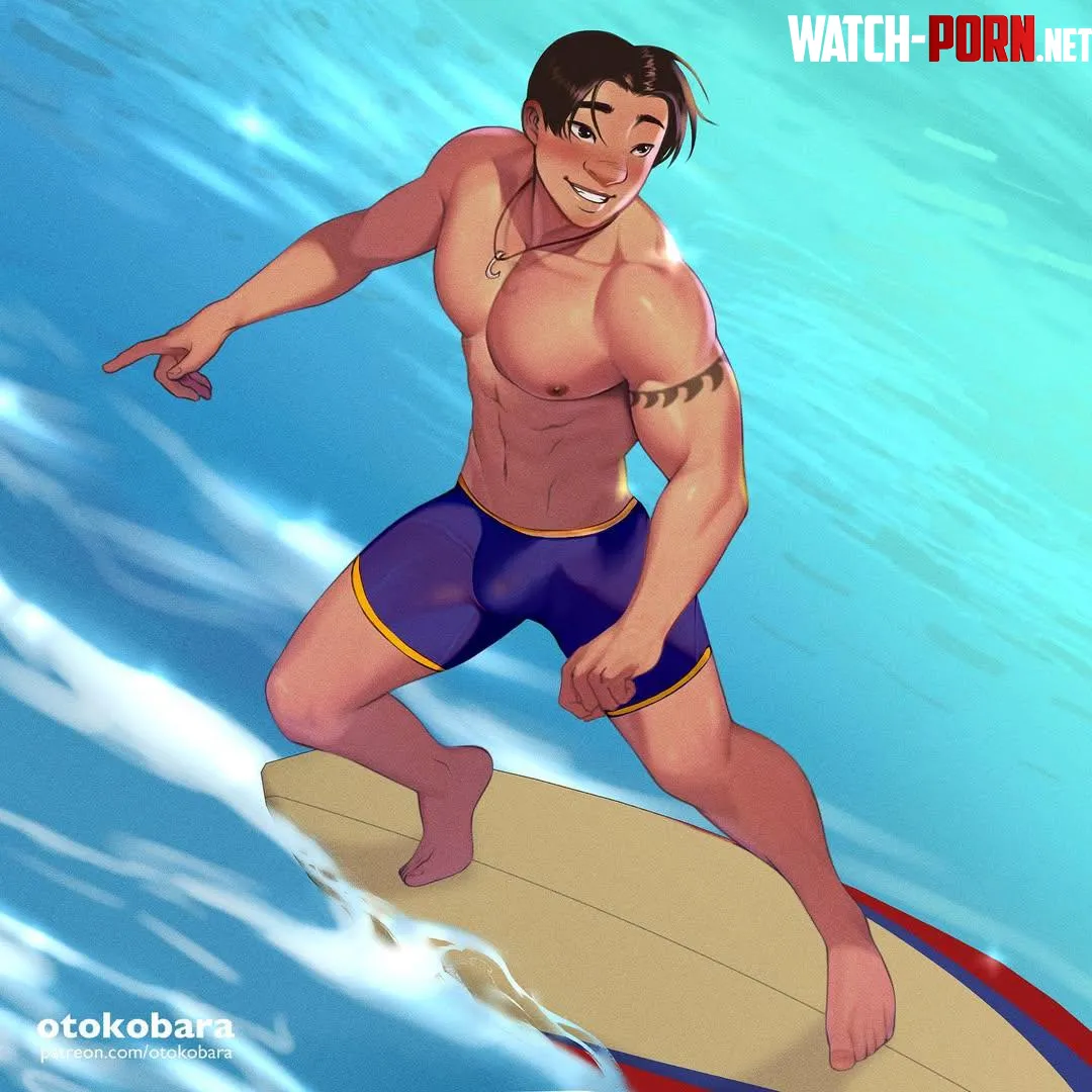 David Kawena, by otokobara by OkPrize6426