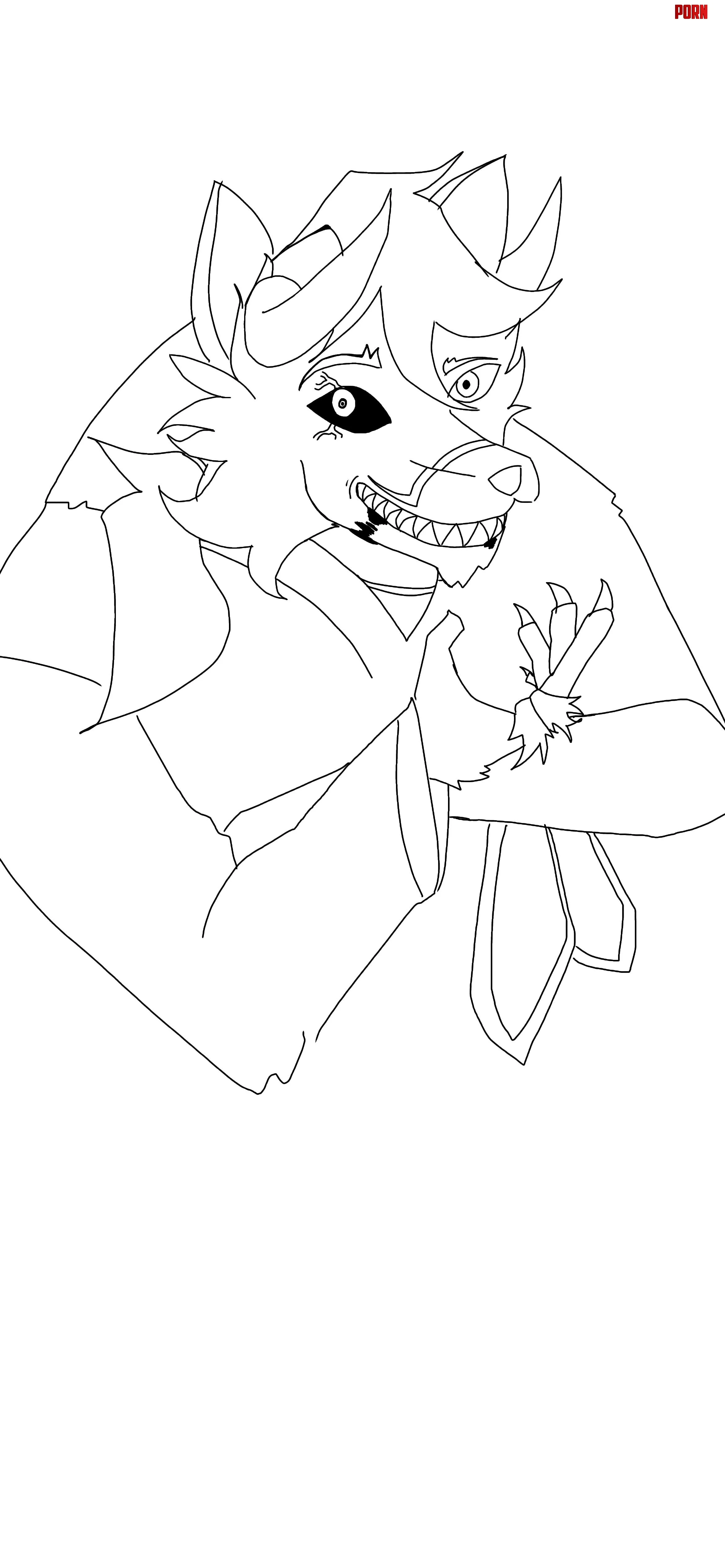 Rate my first furry art by FondantBackground181