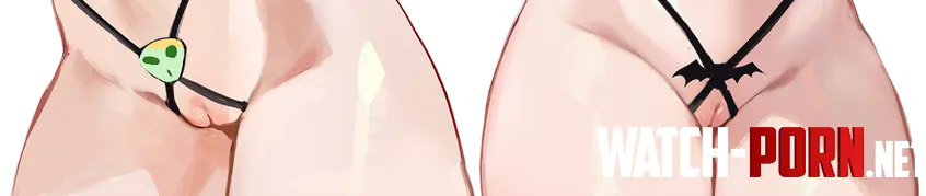 LF Color Source 2girls crotchless close-up thighs pussy bat alien by alternativeprophet