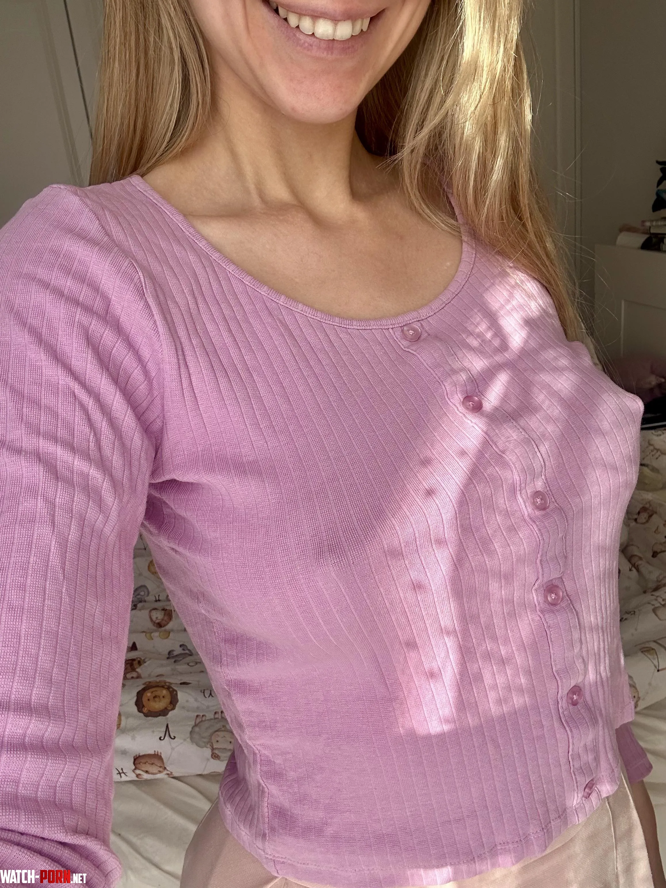 I should probably wear some sweater over that top by pinkoverload