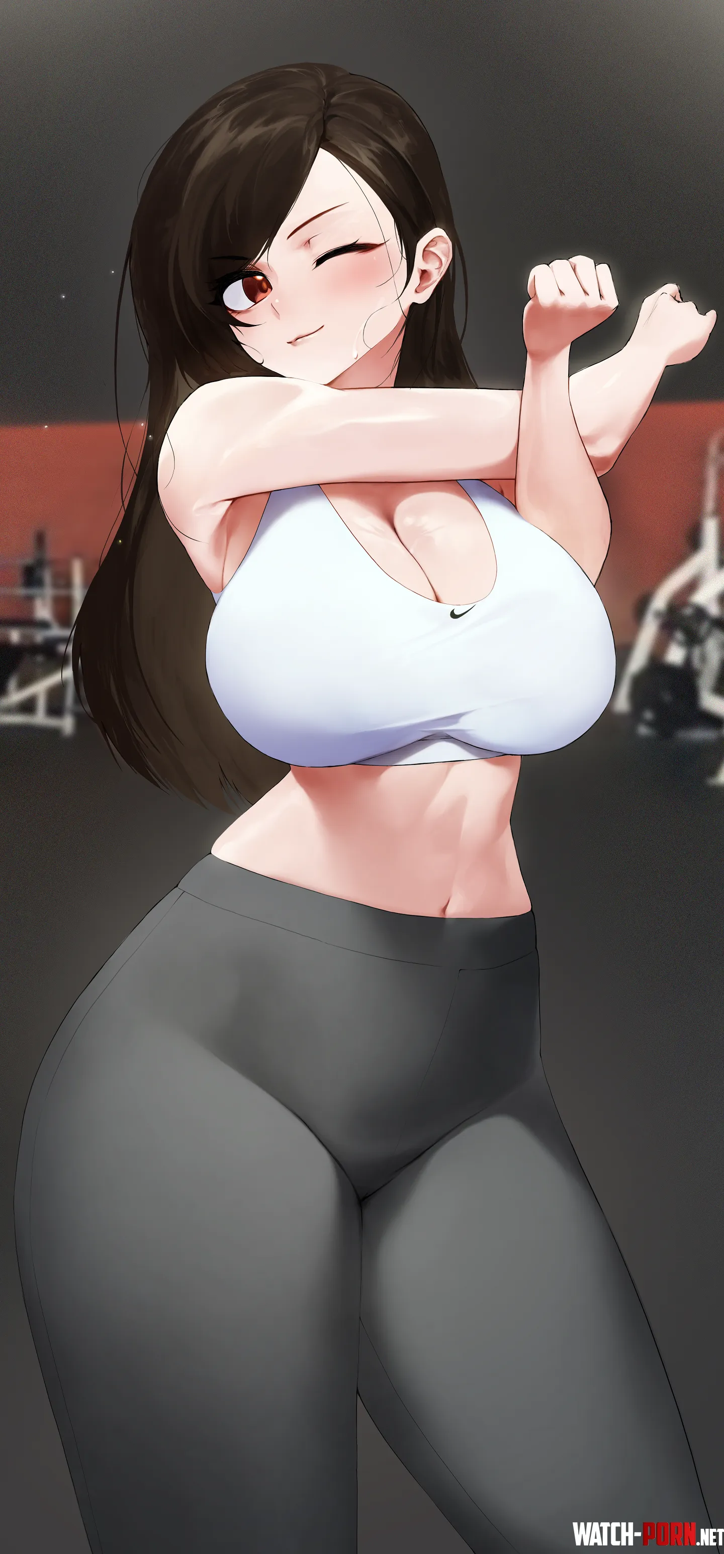 Gym Tifa (yohu08) [Original] by llamanatee