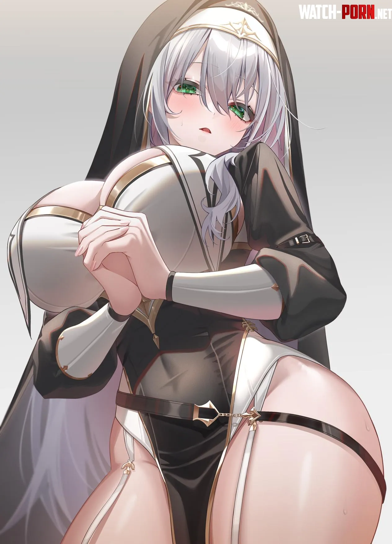 Shirogane Noel's thighs sin just by existing (Bratja) by Level-Ad5048