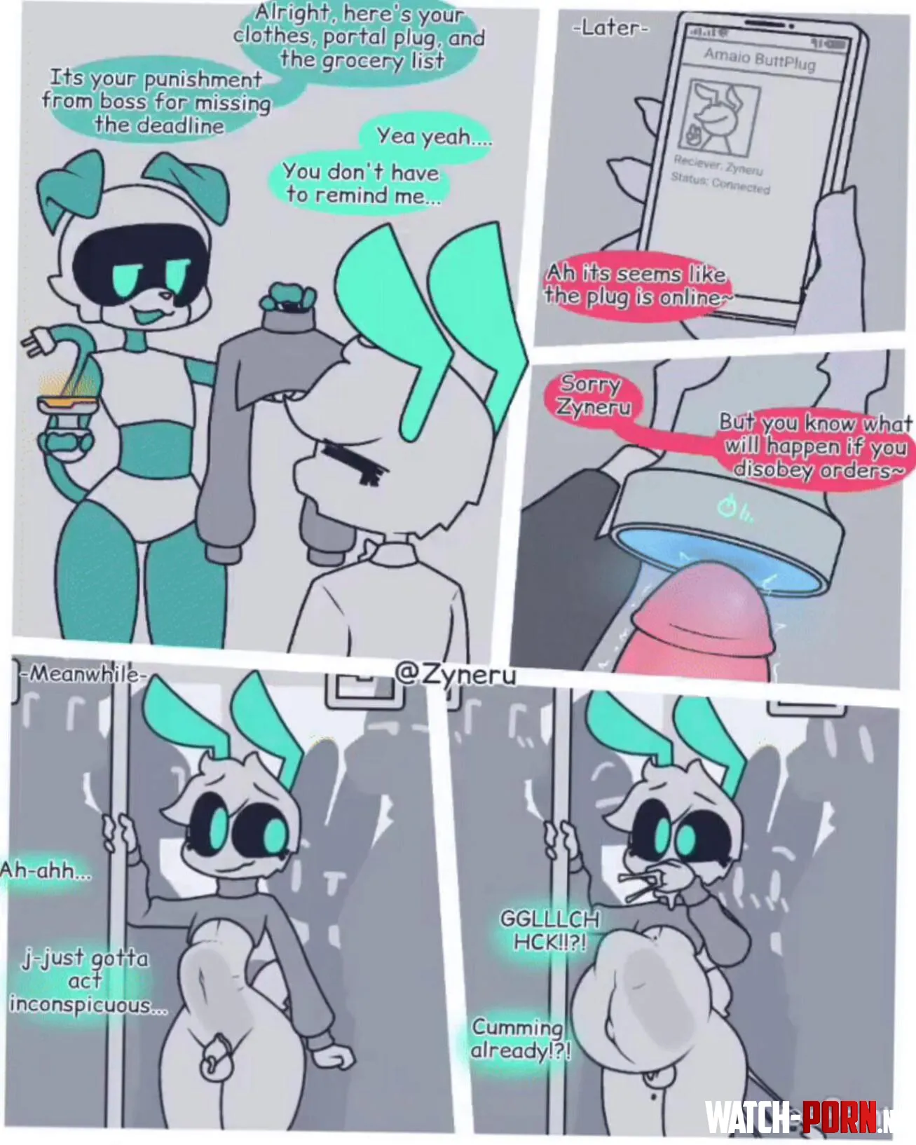 Punishment from the boss[MM] (zyneru) by Iniallda