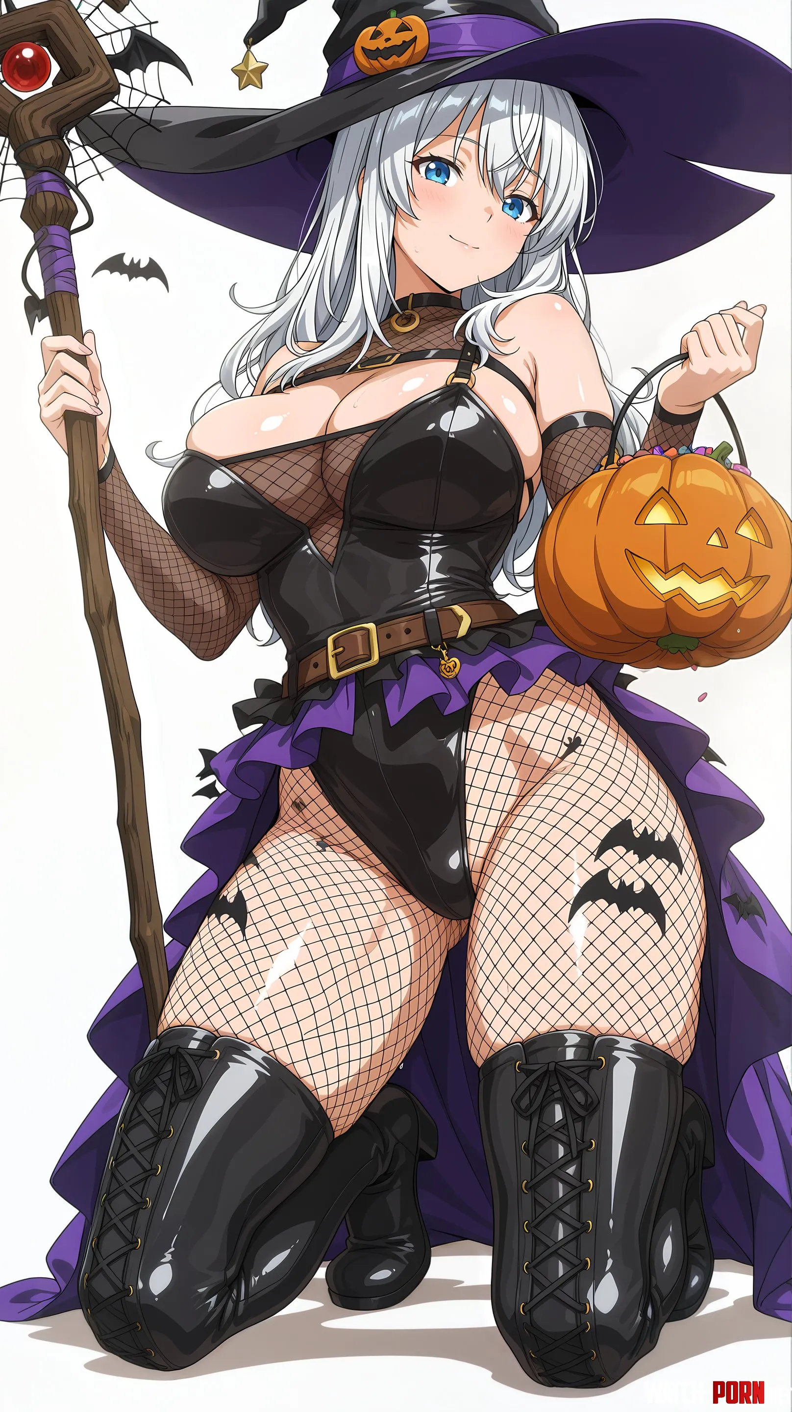 Halloween Witch by WoolsonDaSheep